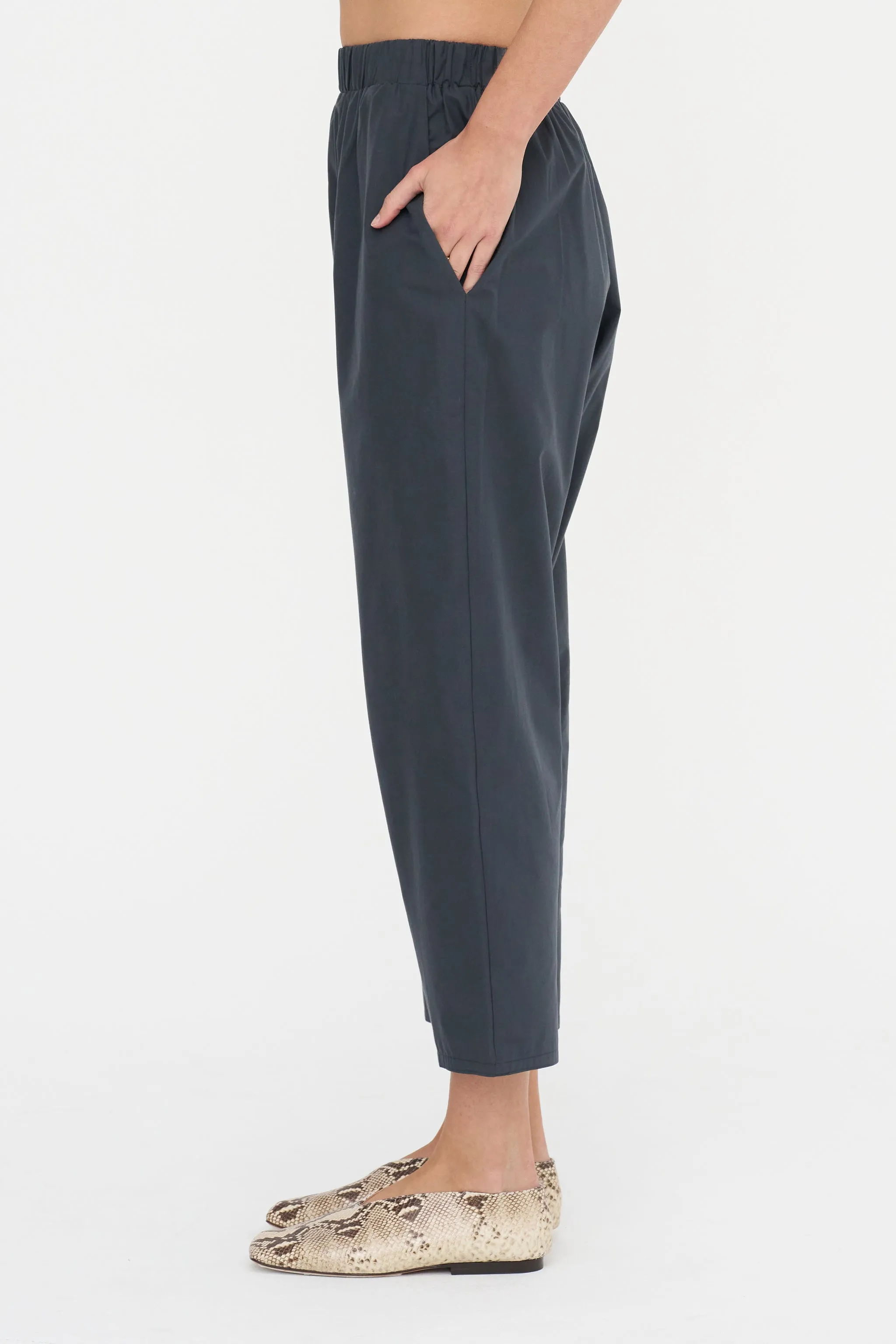 Carrot Pants - Popeline, Anthracite sold by Kick Pleat product image thumbnail 4