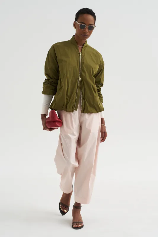 Soft Duchesse Jacket, Goldolive made by ODEEH