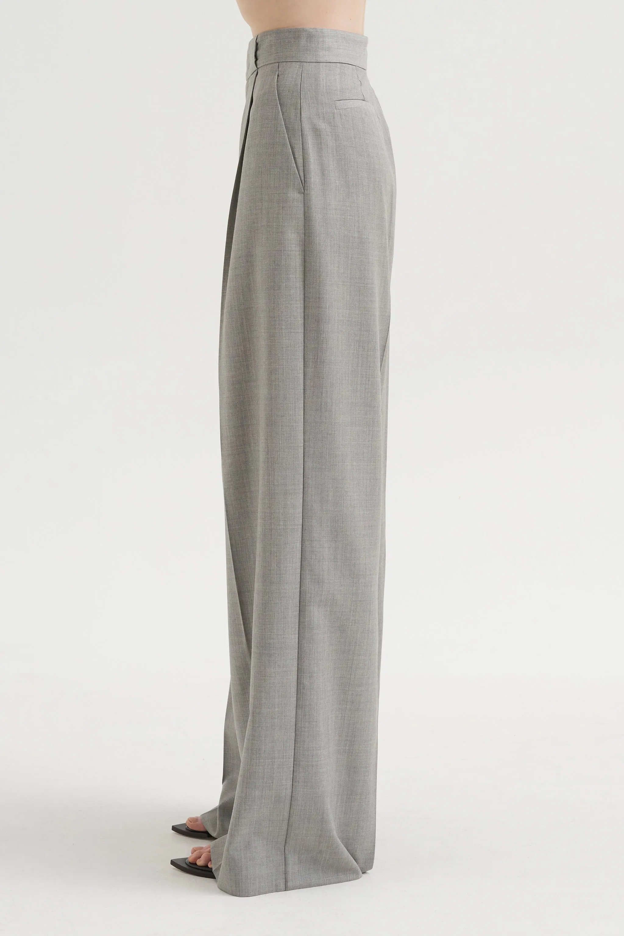 Bogart Trousers, Light Grey sold by Kick Pleat product image thumbnail 3