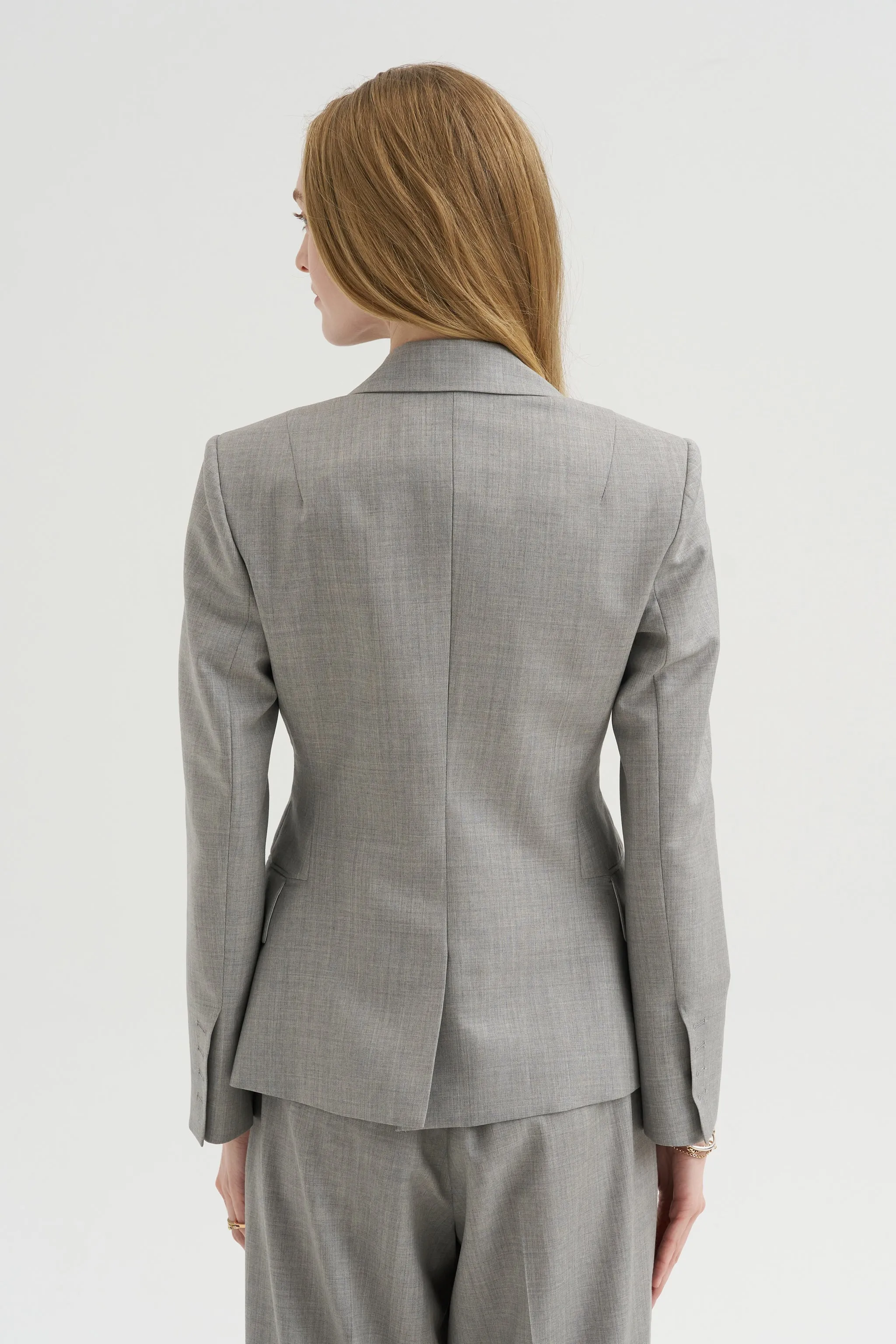 Petit Wool Jacket, Gray Fantasy sold by Kick Pleat product image thumbnail 4