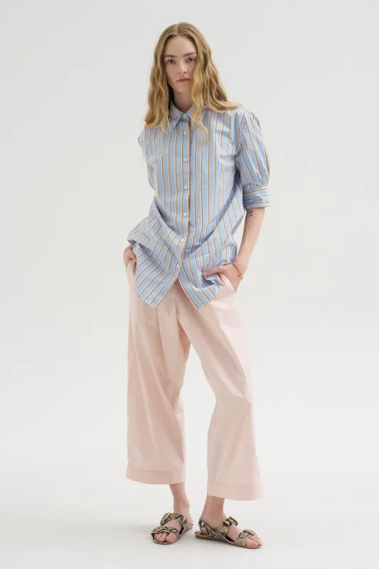 Stripe Button-Down, Light Blue made by Dries Van Noten