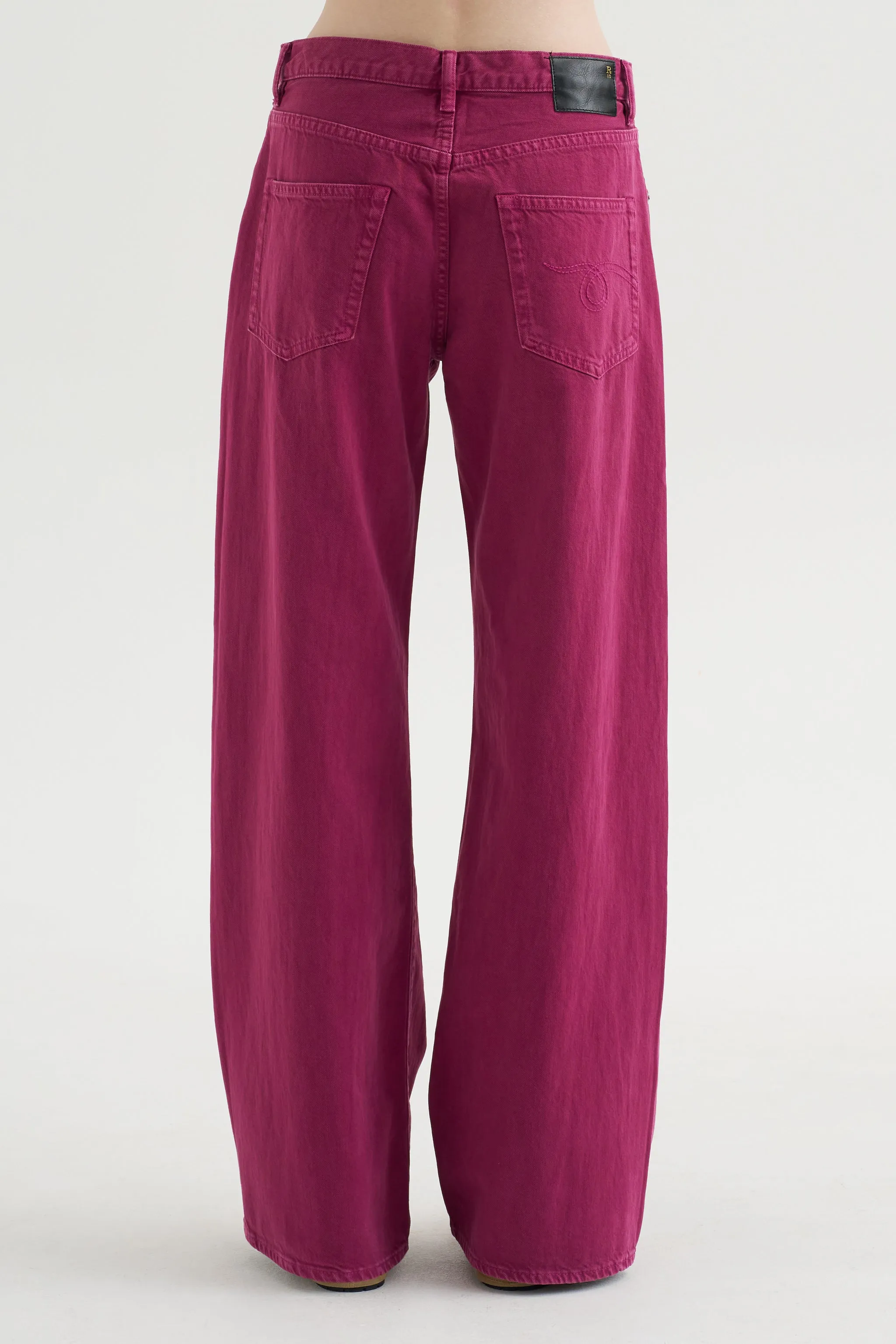 Darcy Loose Jean, Festival Magenta Purple sold by Kick Pleat product image thumbnail 4