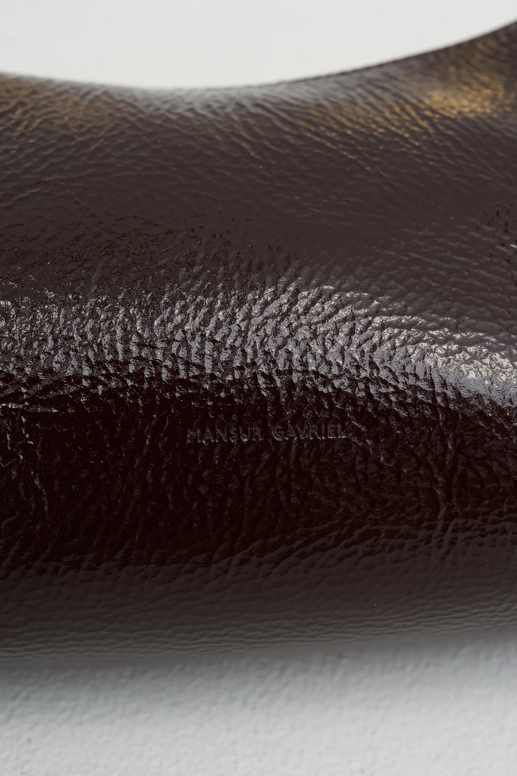 Metal Handle Rhea, Aubergine Naplak sold by Kick Pleat product image thumbnail 5