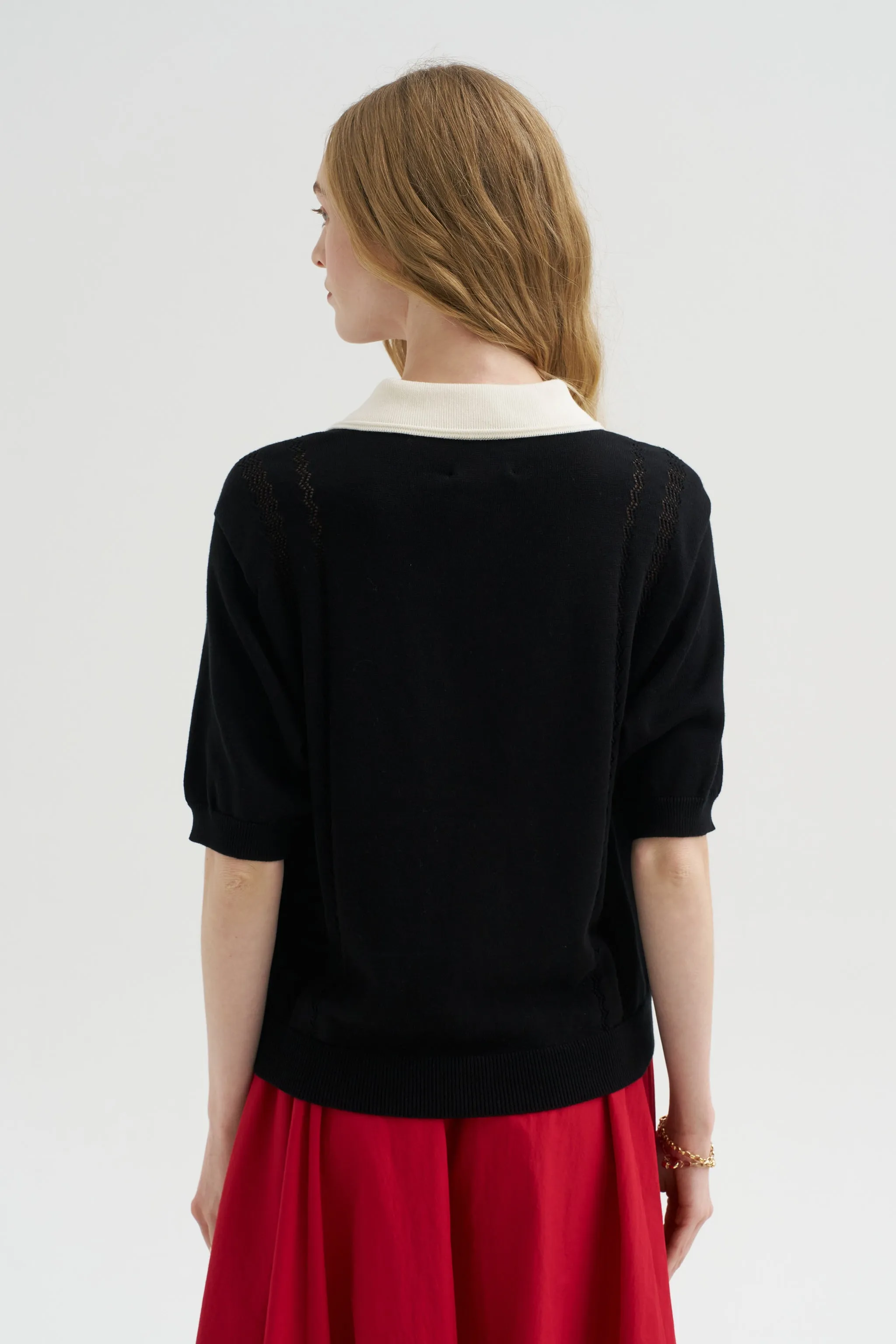 Short Sleeve Shirt, Black sold by Kick Pleat product image thumbnail 5