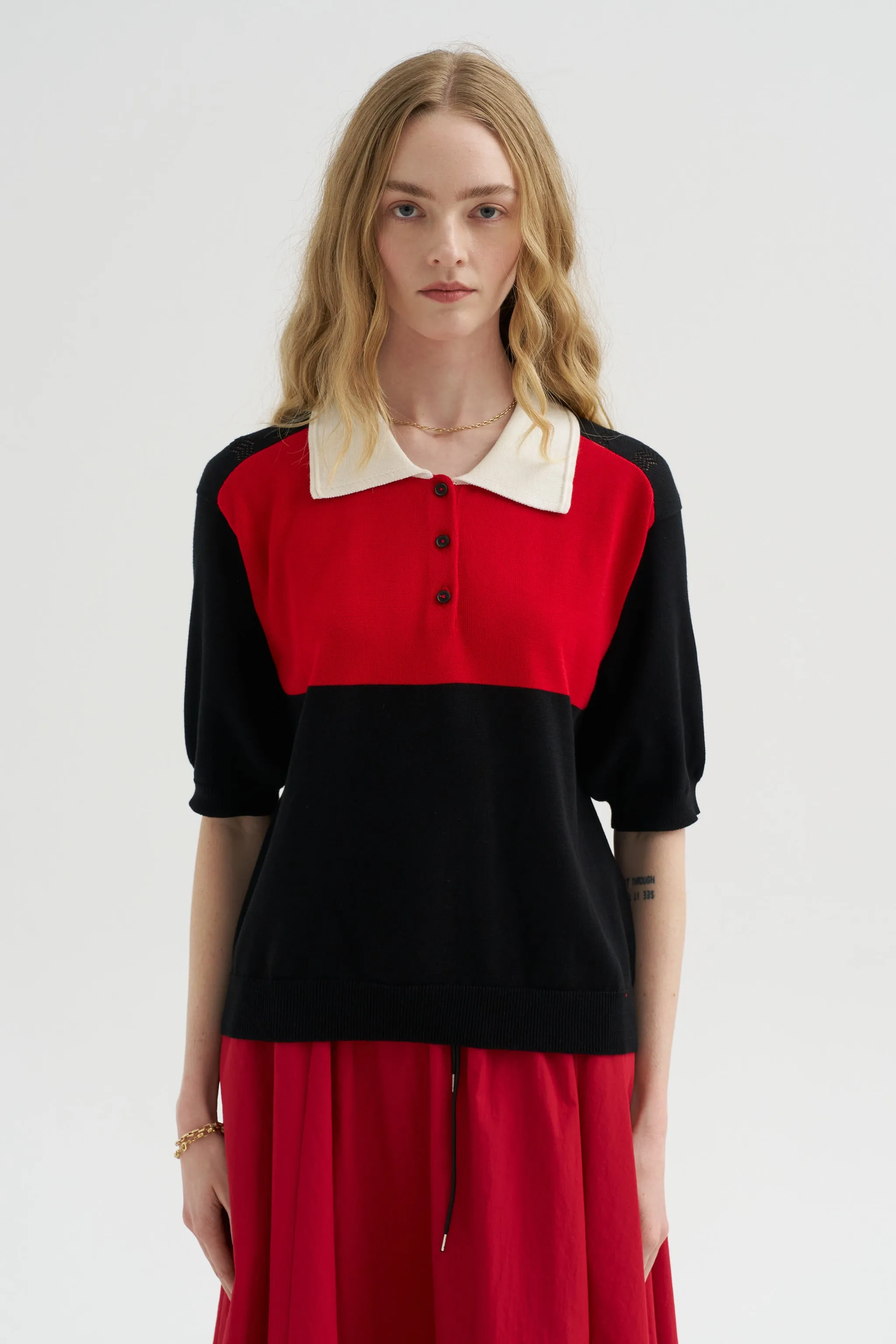 Short Sleeve Shirt, Black sold by Kick Pleat product image thumbnail 3