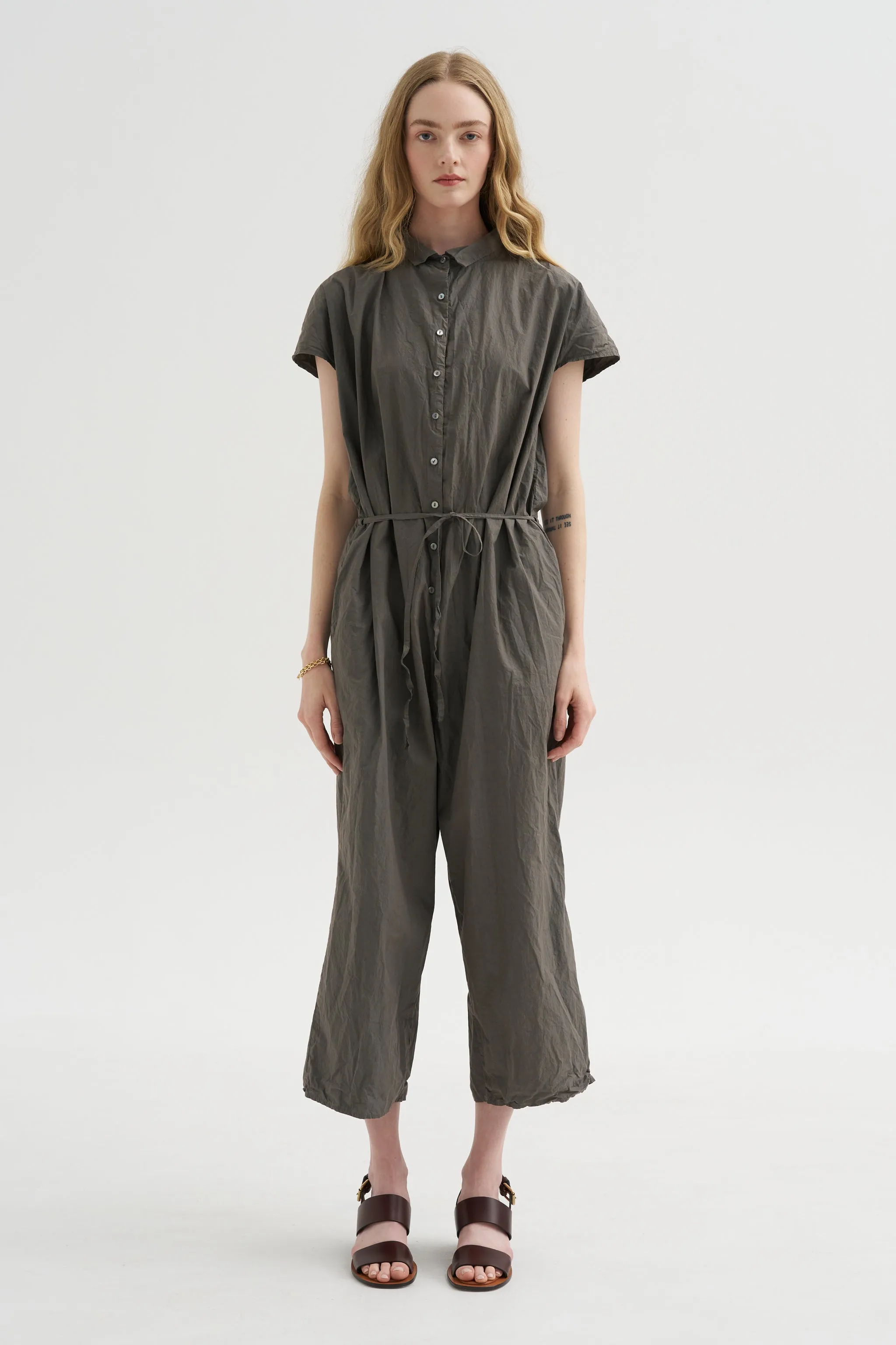 Collar Jumpsuit Tc, Anthracite sold by Kick Pleat product image thumbnail 2