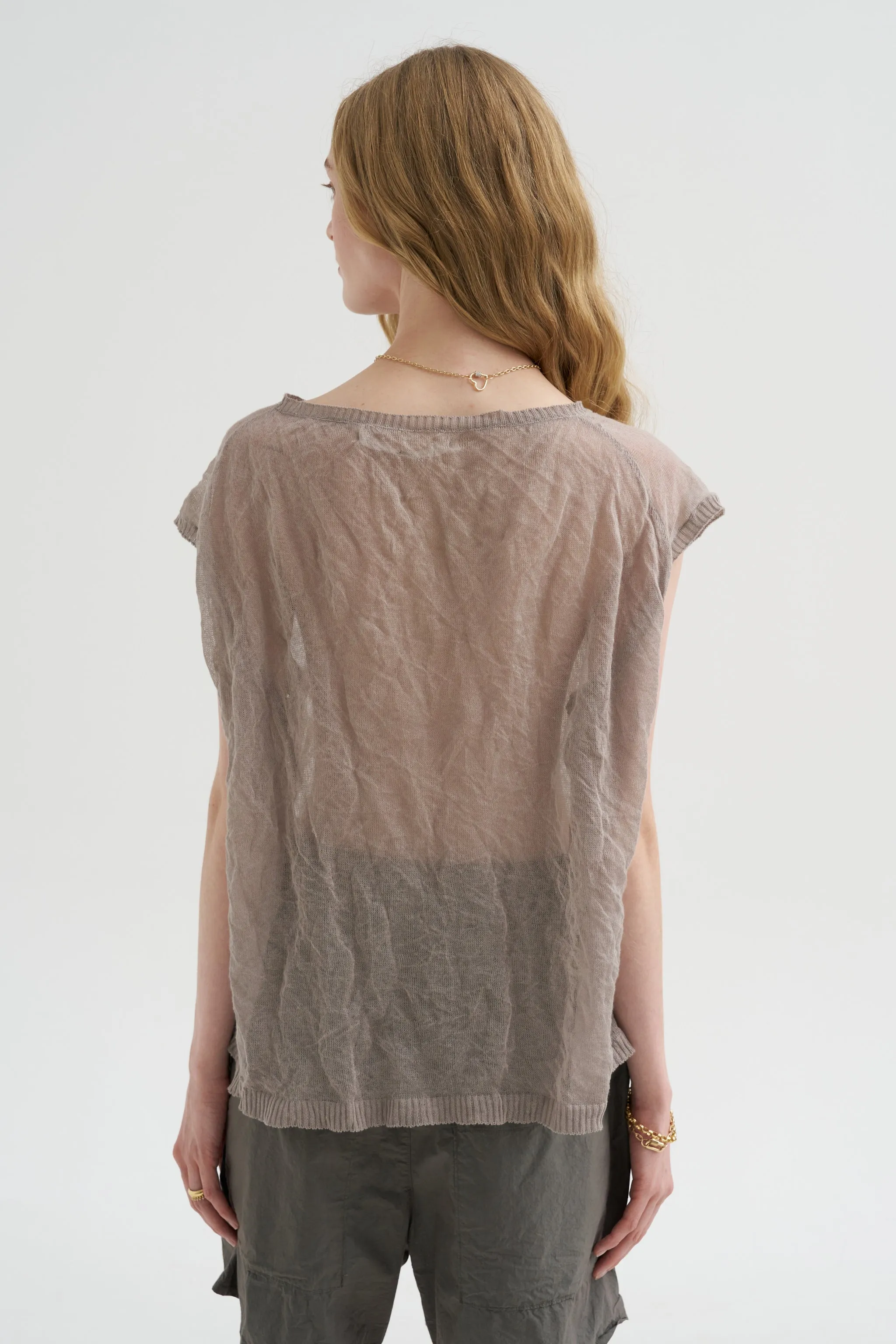 Cotton Steel Vest, Grey sold by Kick Pleat product image thumbnail 5