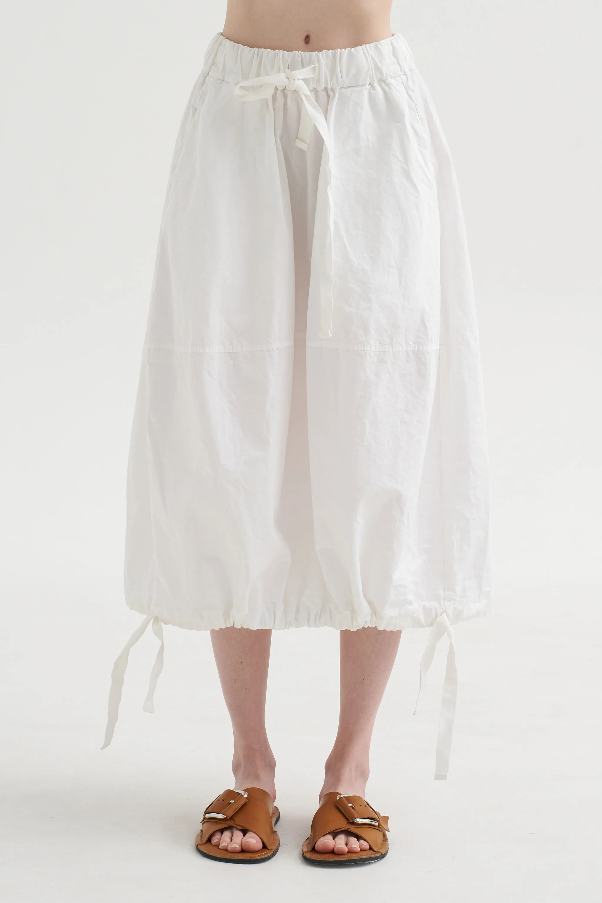 Balloon Skirt Cc, White sold by Kick Pleat product image thumbnail 2