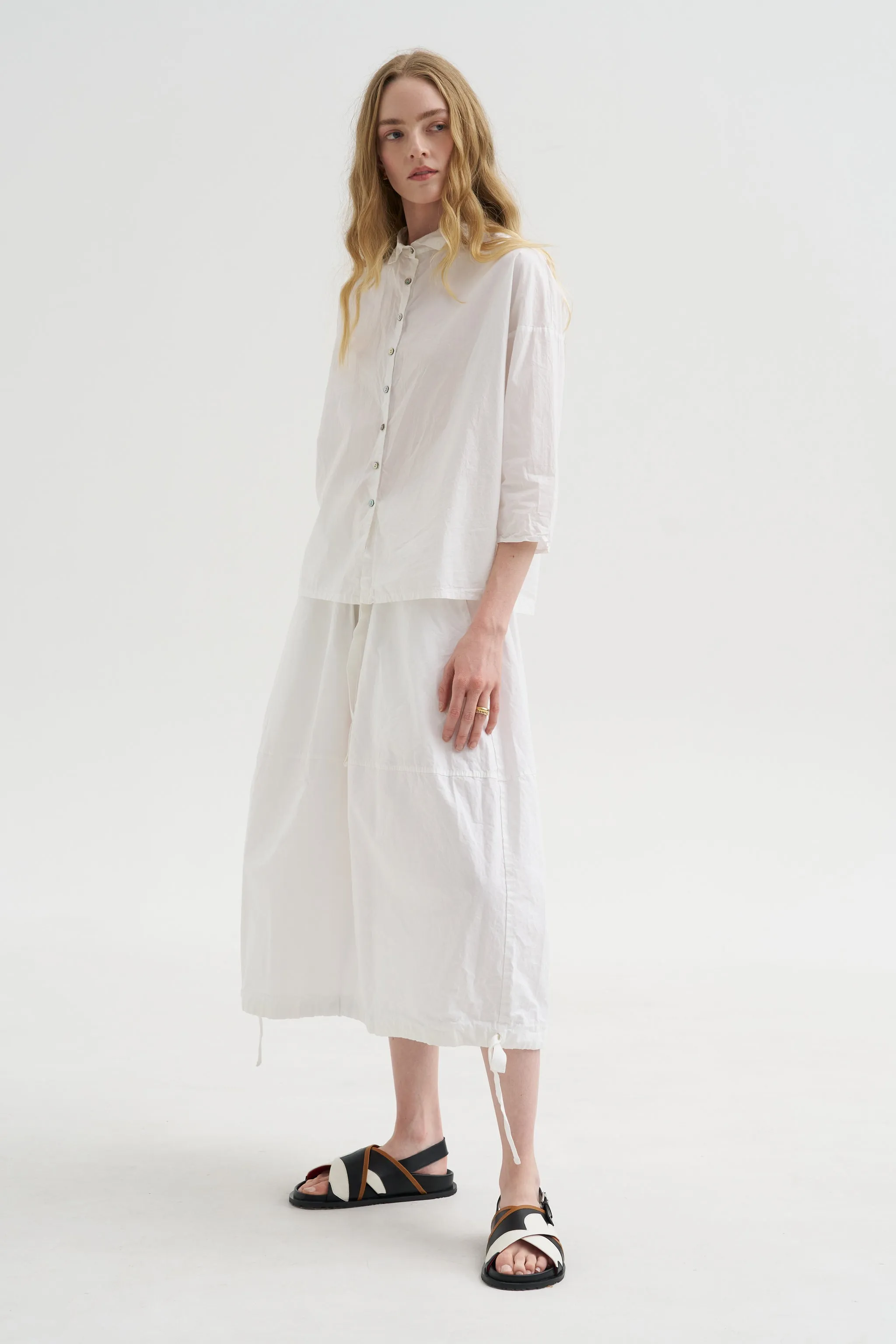 Short Collar Shirt Tc, White sold by Kick Pleat product image thumbnail 2