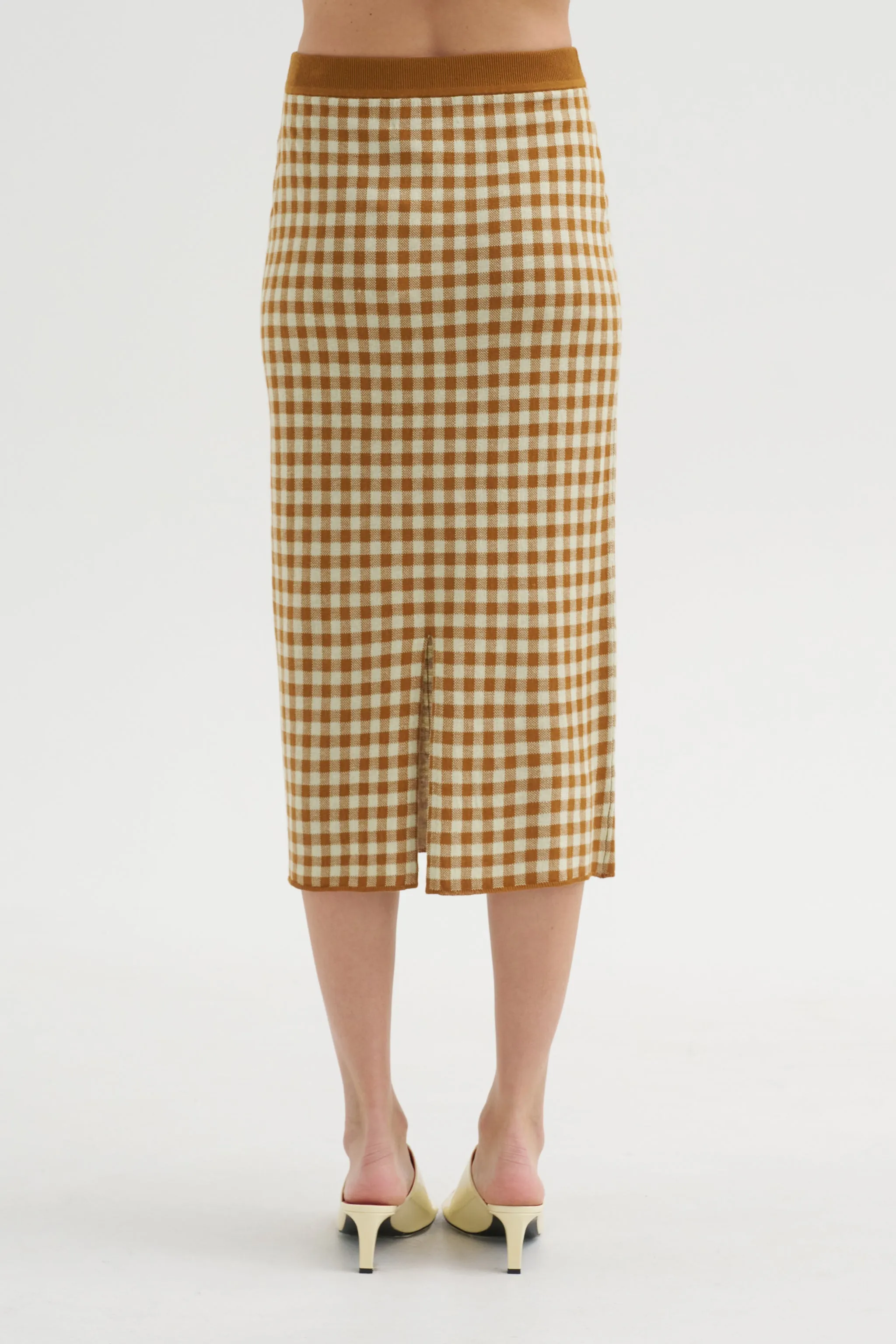 Gingham Long Skirt sold by Kick Pleat product image thumbnail 5