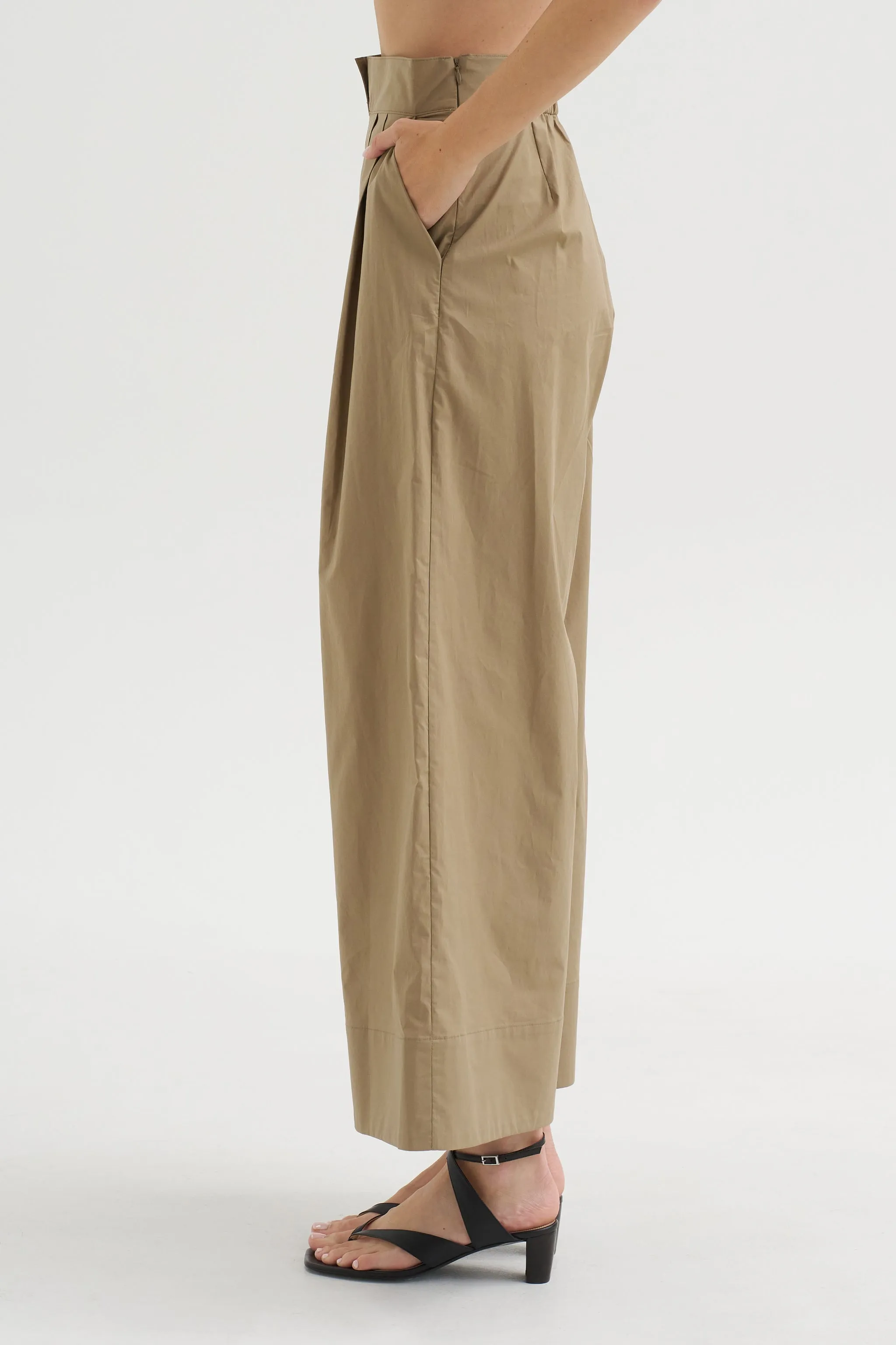 Coxsone Pant, Khaki sold by Kick Pleat product image thumbnail 3