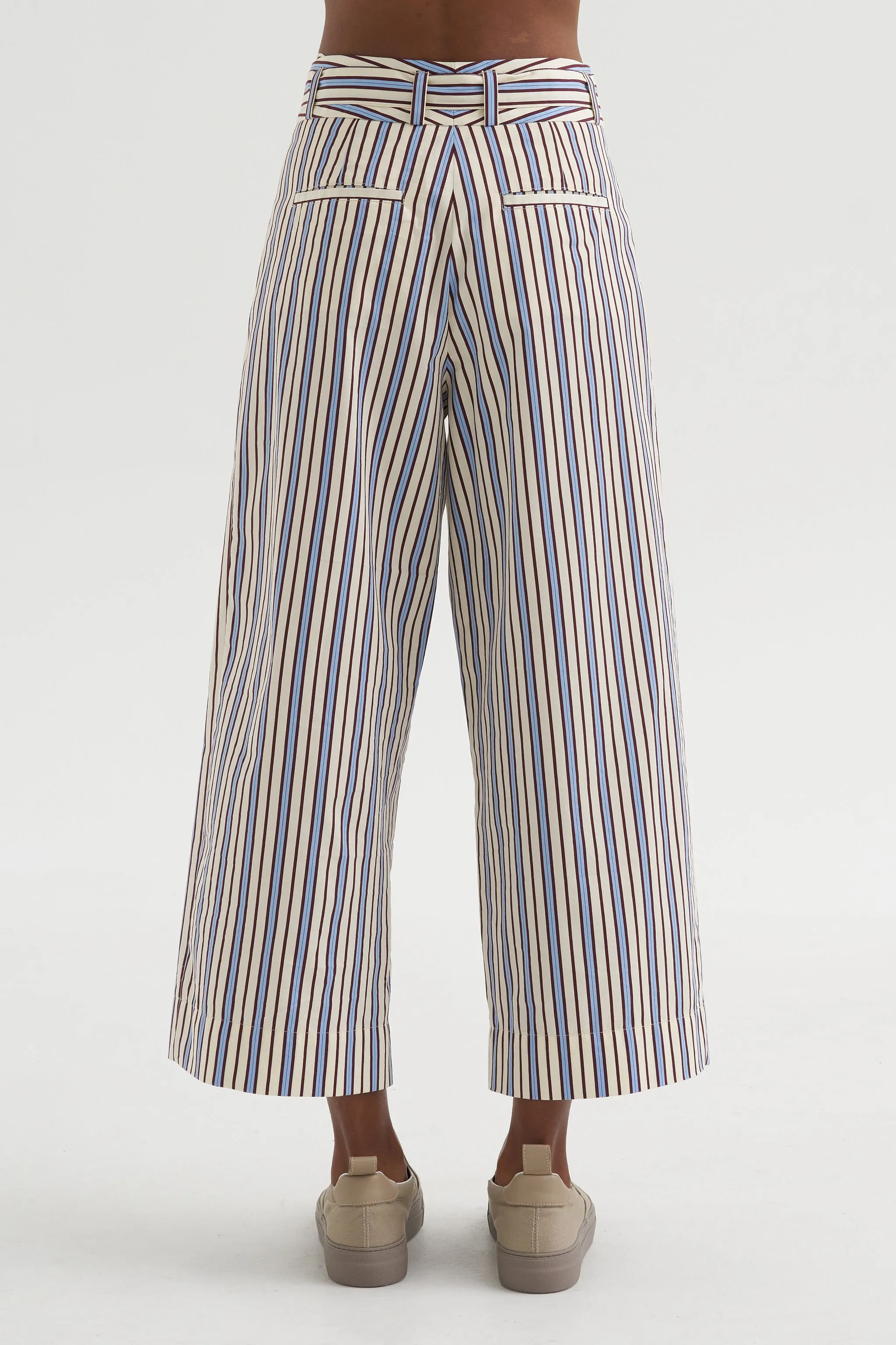 Fancy Stripe 1 Pants, Baltic Blue sold by Kick Pleat product image thumbnail 4