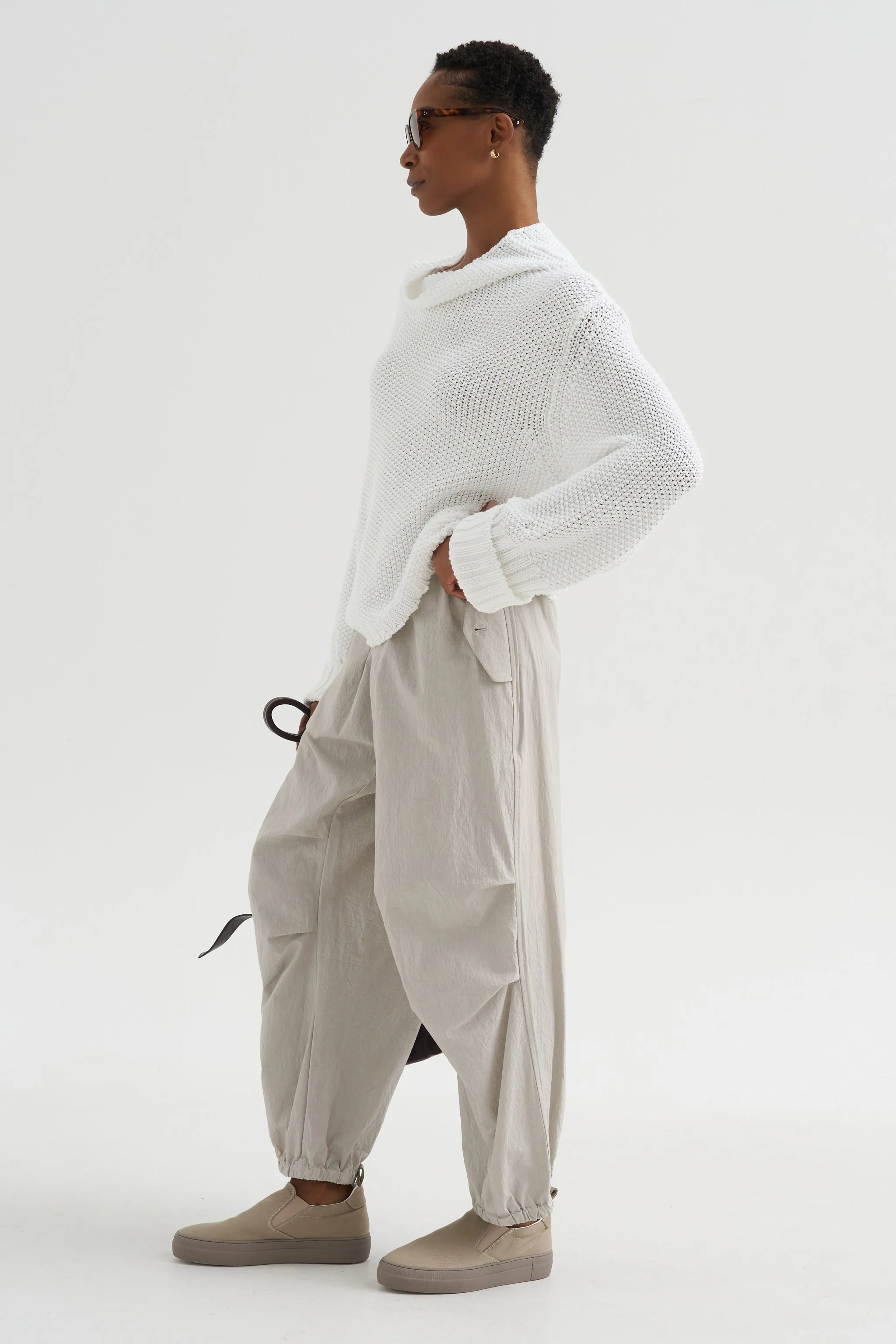 Ripstop Pants, Ash sold by Kick Pleat product image thumbnail 5