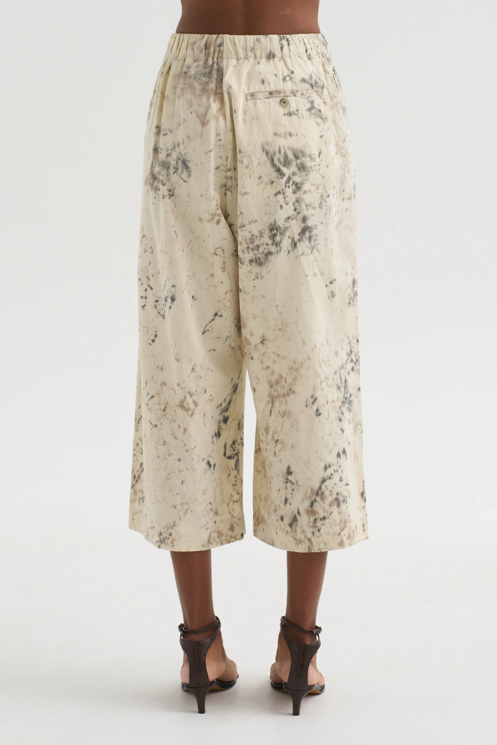 Handpaint Pants, Natural sold by Kick Pleat product image thumbnail 4
