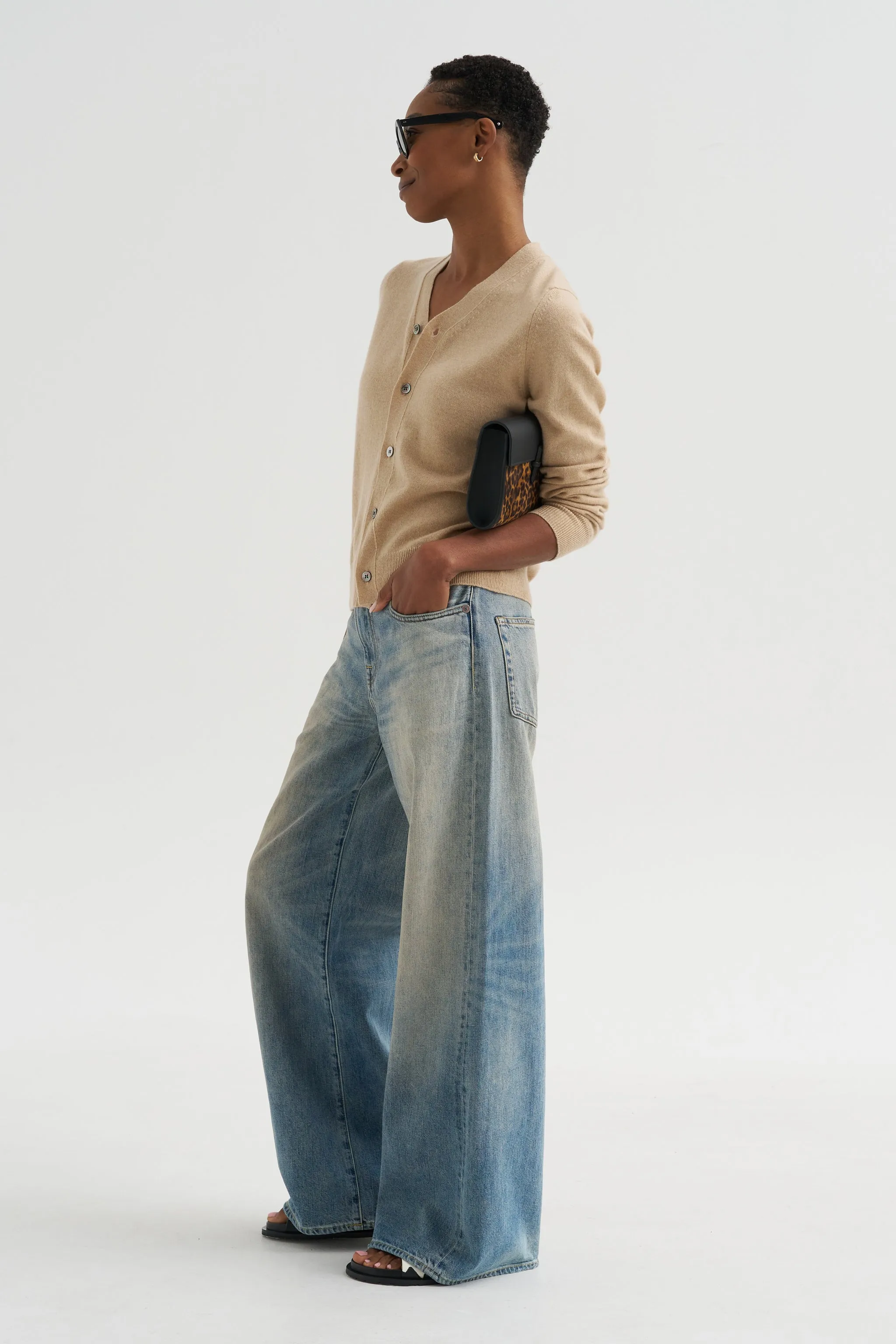 D'arcy Flare Jean, Rivington Blue sold by Kick Pleat