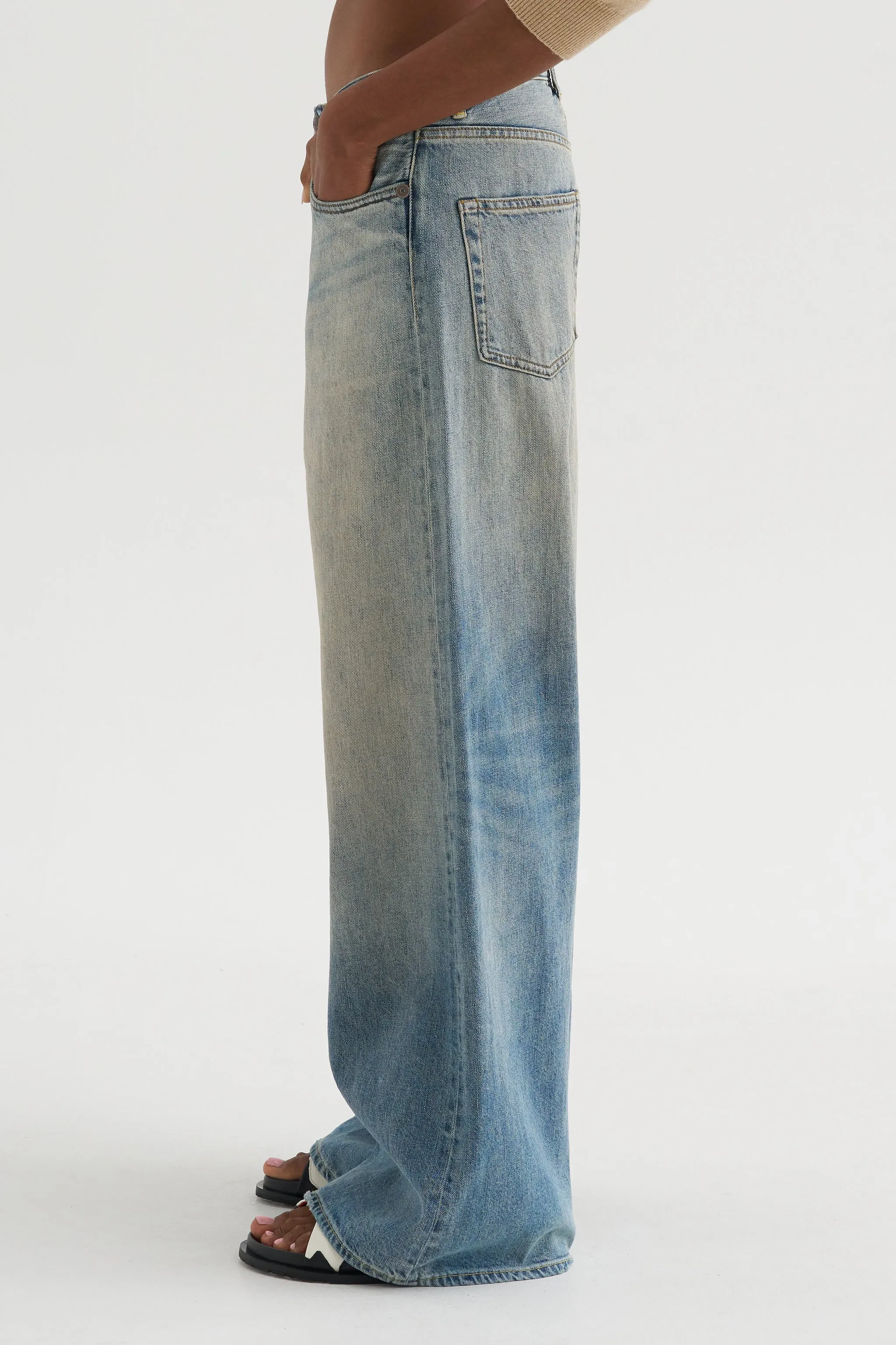 D'arcy Flare Jean, Rivington Blue sold by Kick Pleat product image thumbnail 3