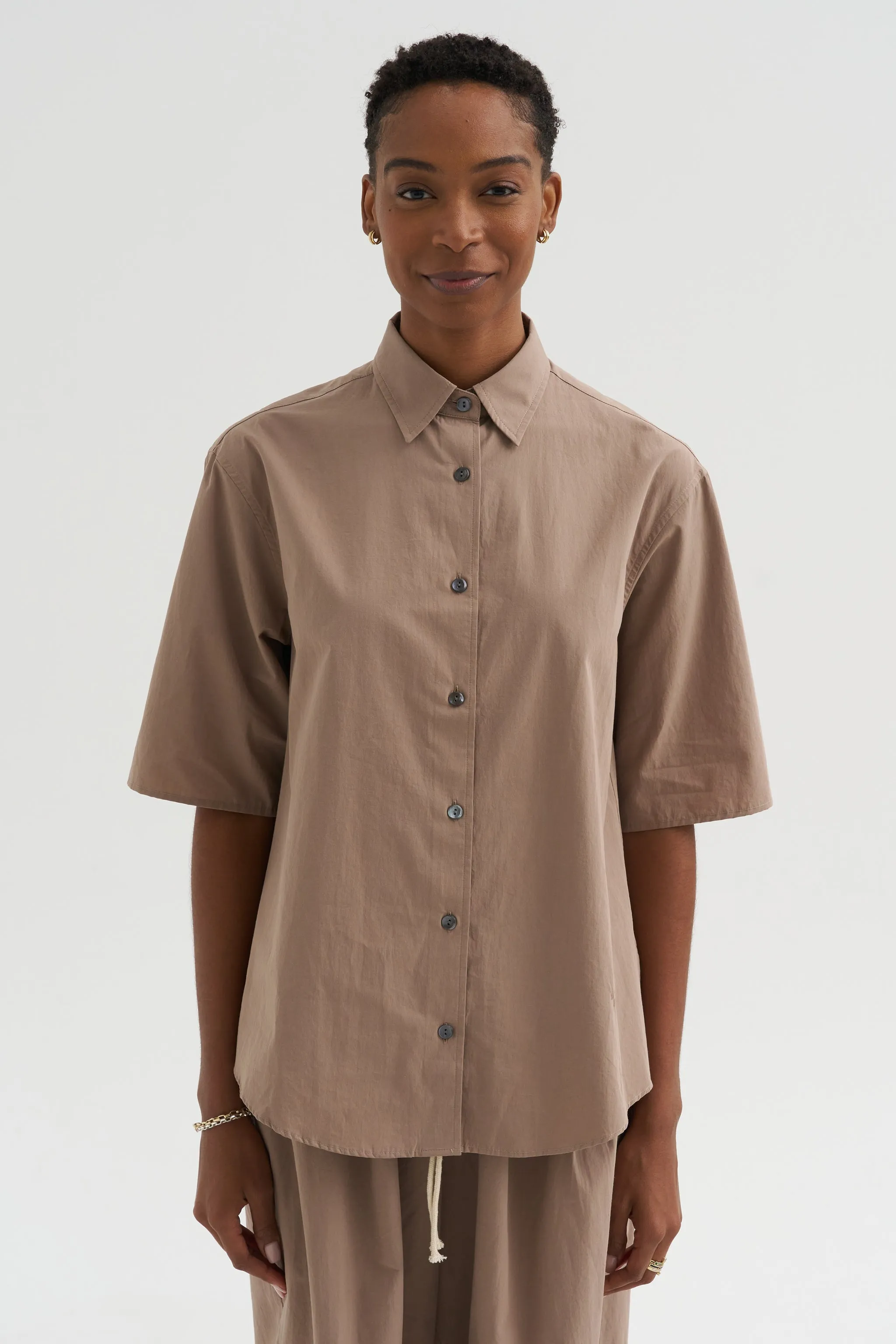 Tunic Short Sleeve Shirt, Mouseback sold by Kick Pleat product image thumbnail 2