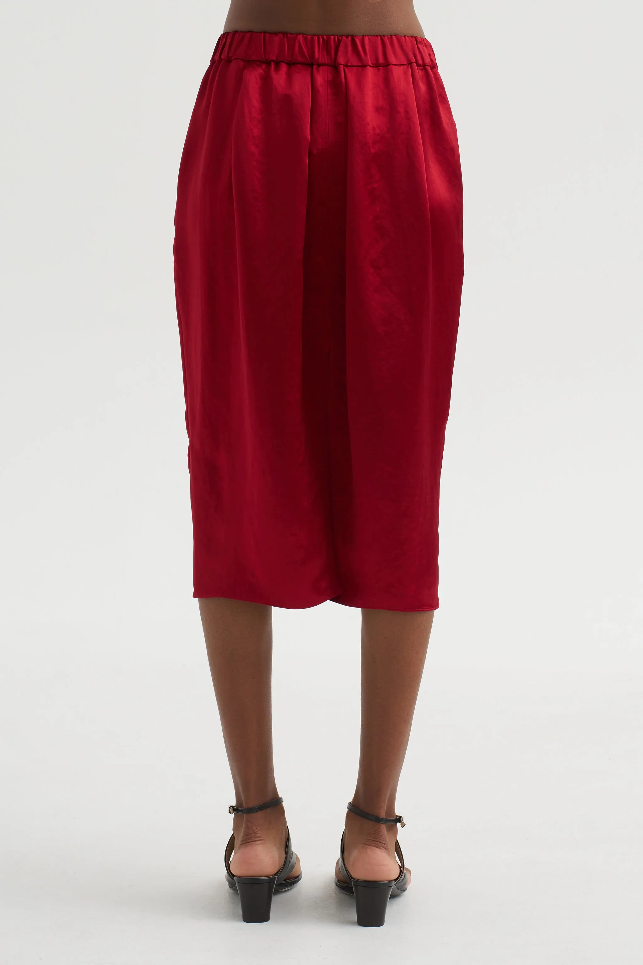Tulip Skirt, Scarlet sold by Kick Pleat product image thumbnail 4