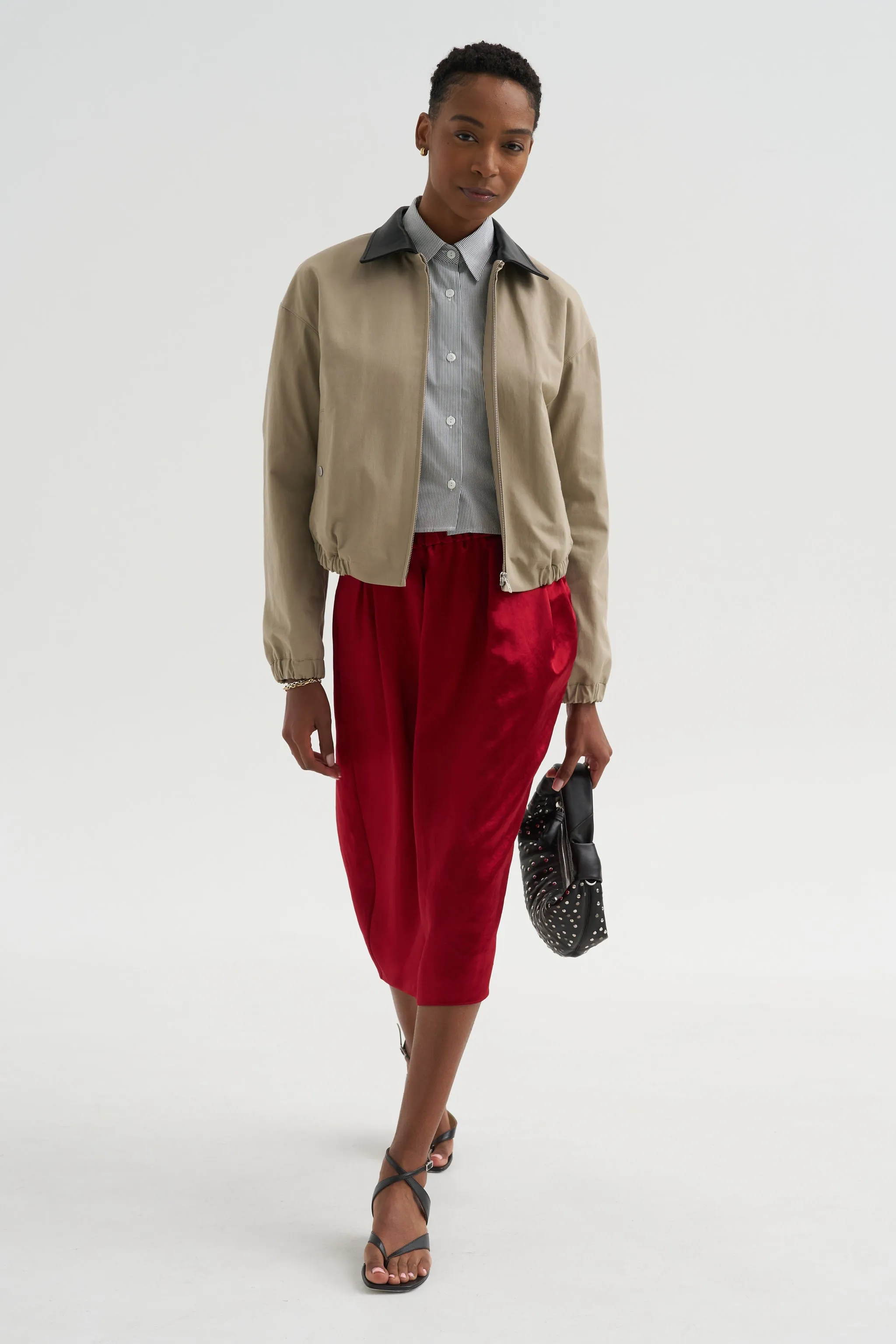Flight Jacket, Pumice sold by Kick Pleat product image thumbnail 5