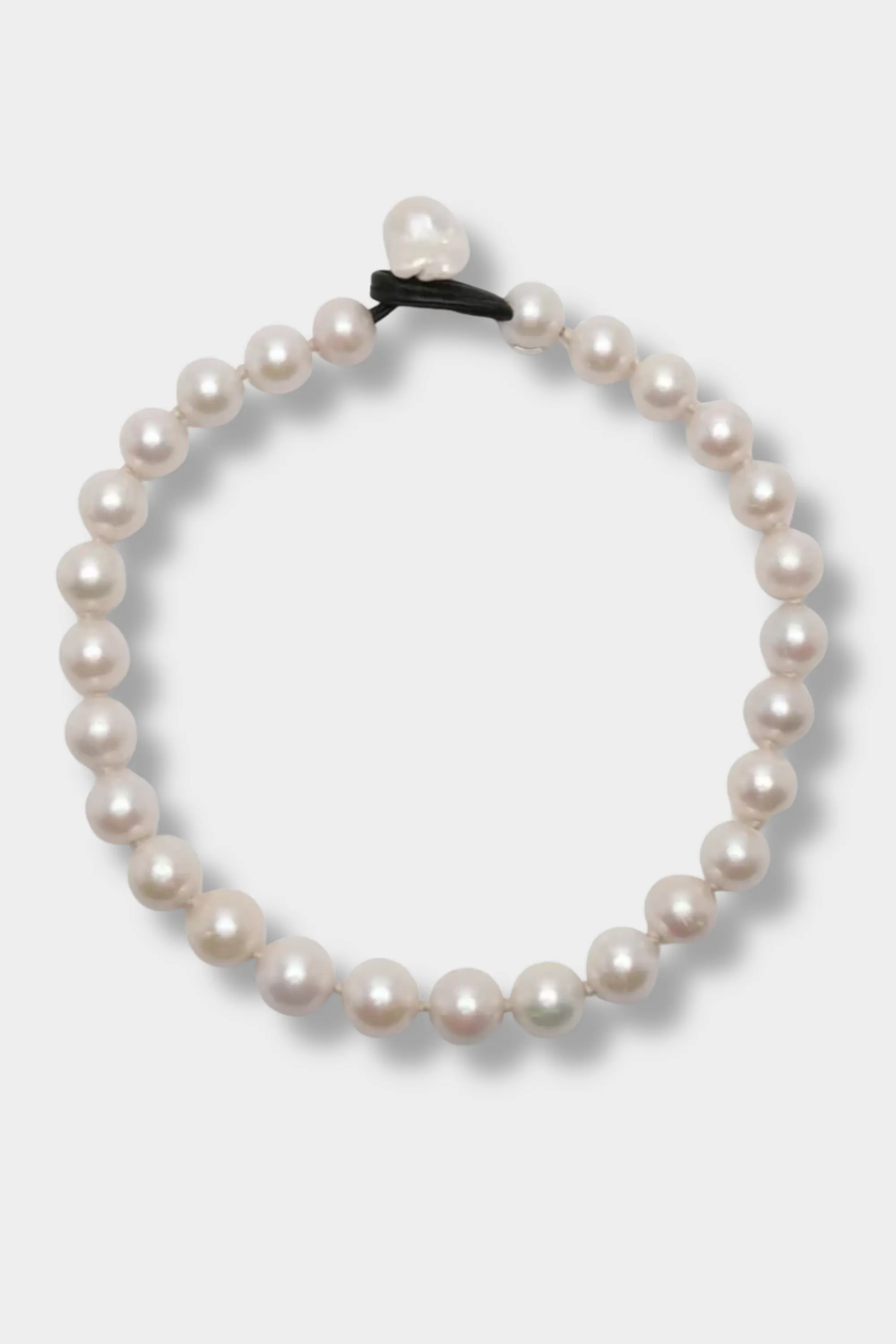 Perline Necklace, White sold by Kick Pleat