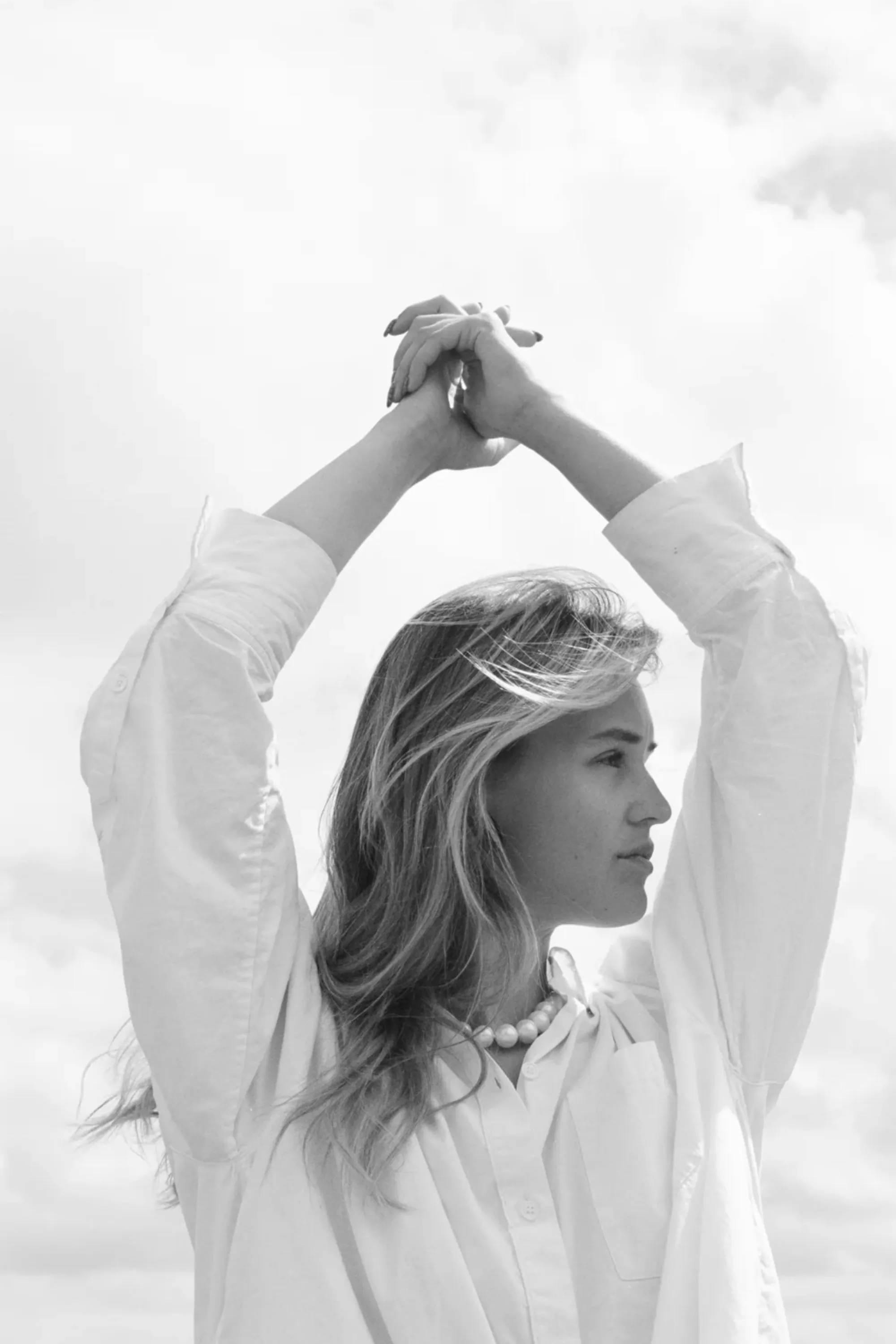 Perline Necklace, White sold by Kick Pleat product image thumbnail 2
