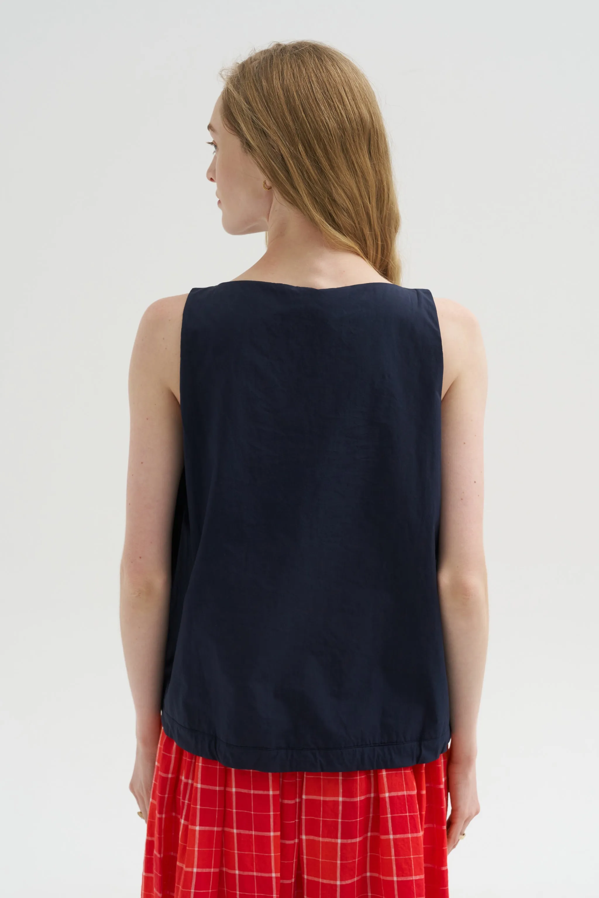 Poplin Top, Abyss sold by Kick Pleat product image thumbnail 4