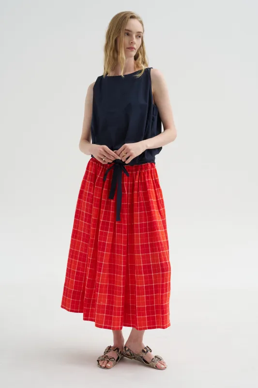 Poplin Top, Abyss made by A Punto B