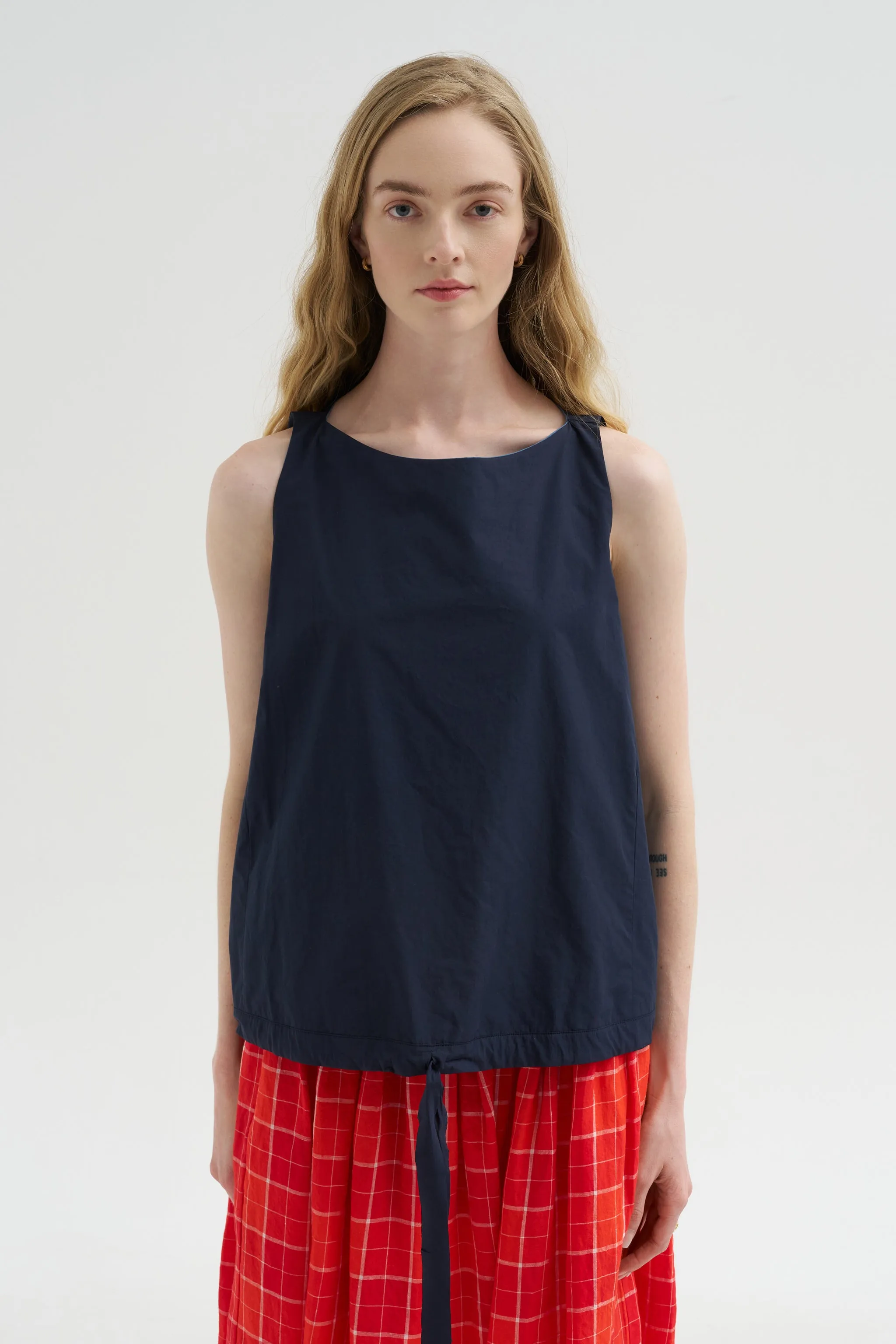 Poplin Top, Abyss sold by Kick Pleat product image thumbnail 2