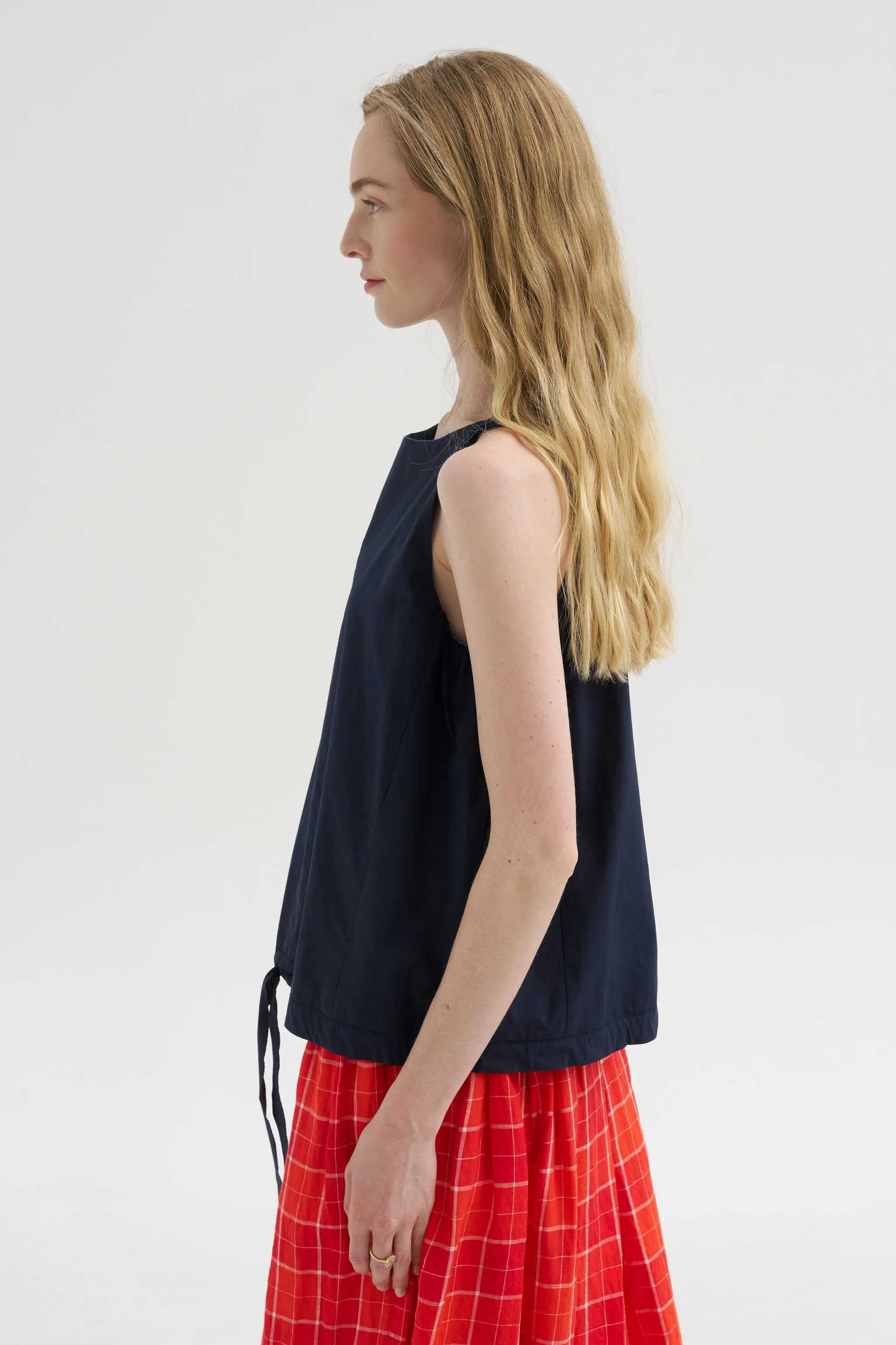 Poplin Top, Abyss sold by Kick Pleat product image thumbnail 3