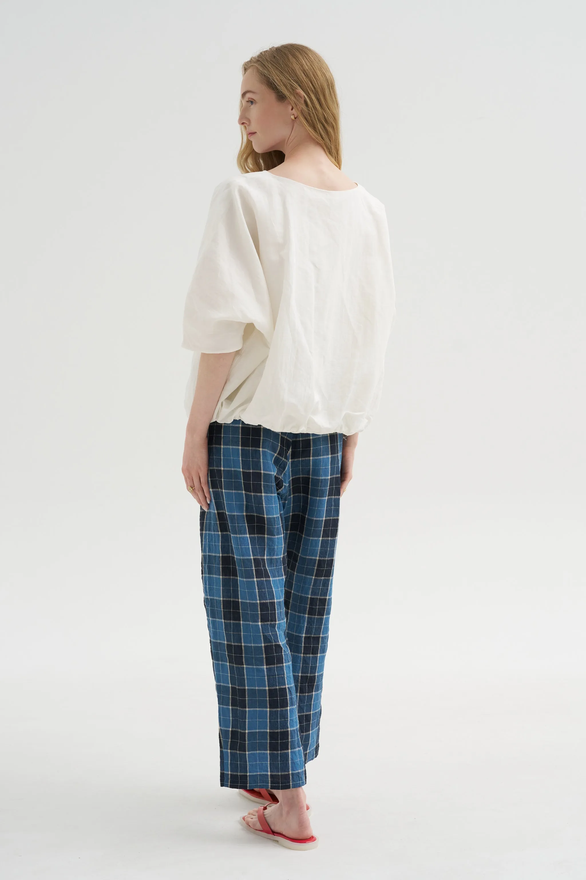 Rolled Sleeve Shirt, Meringue sold by Kick Pleat product image thumbnail 5