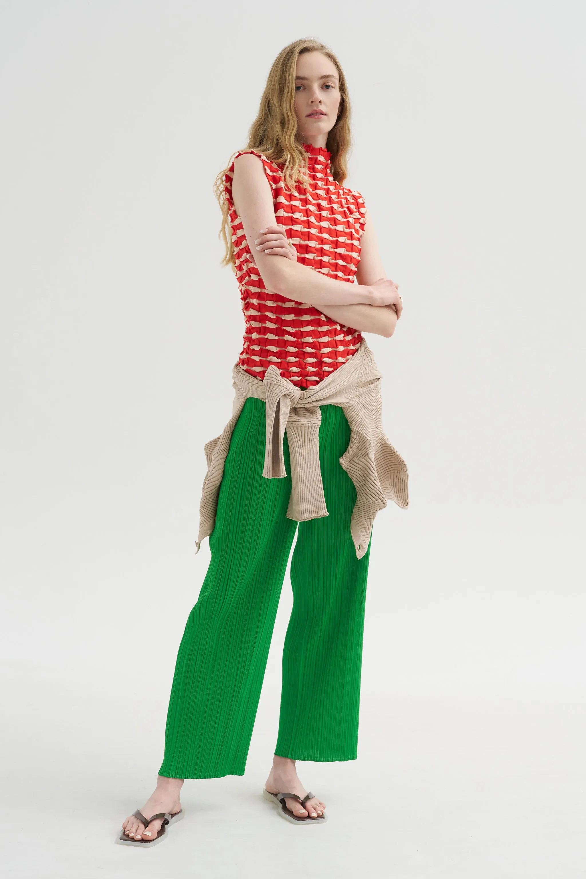 Monthly Colors: April, Green sold by Kick Pleat product image thumbnail 2