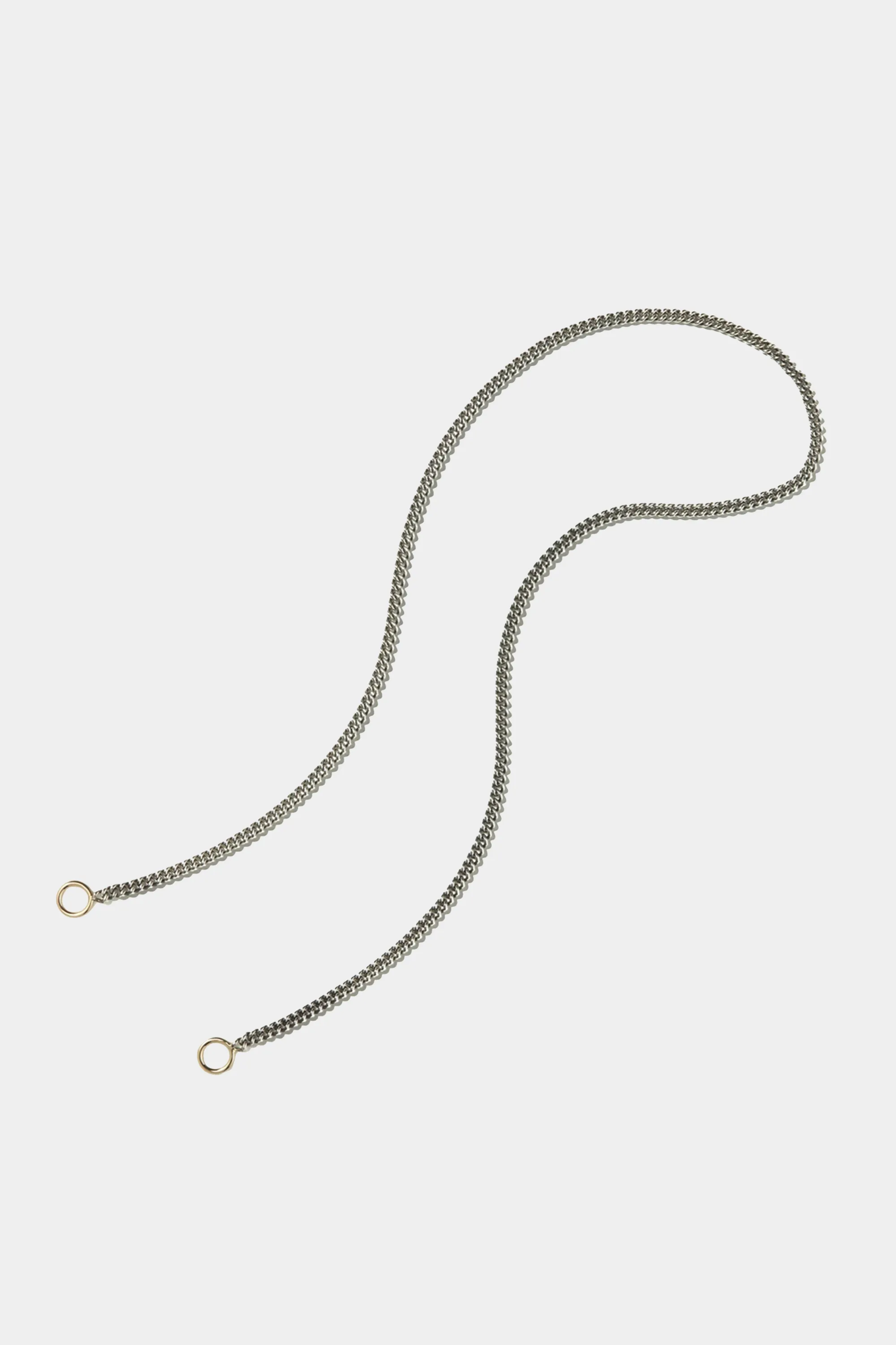 Not So Heavy Curb Chain - 18", Silver sold by Kick Pleat product image thumbnail 2