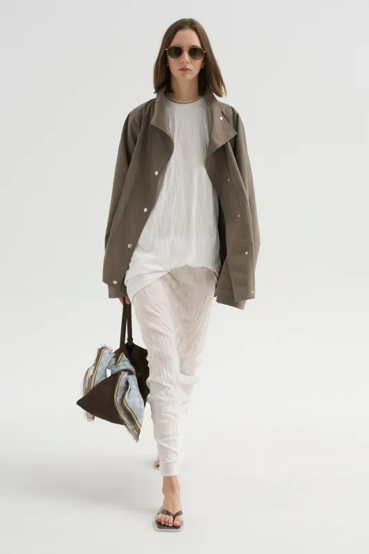 Summer Parachute Jacket, Clove made by Toteme