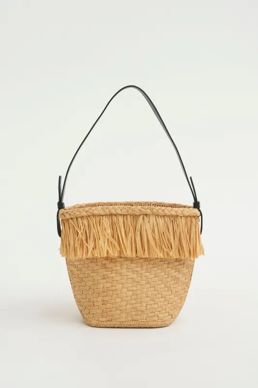 Bucket Bag Raffia, Sand made by Proenza Schouler