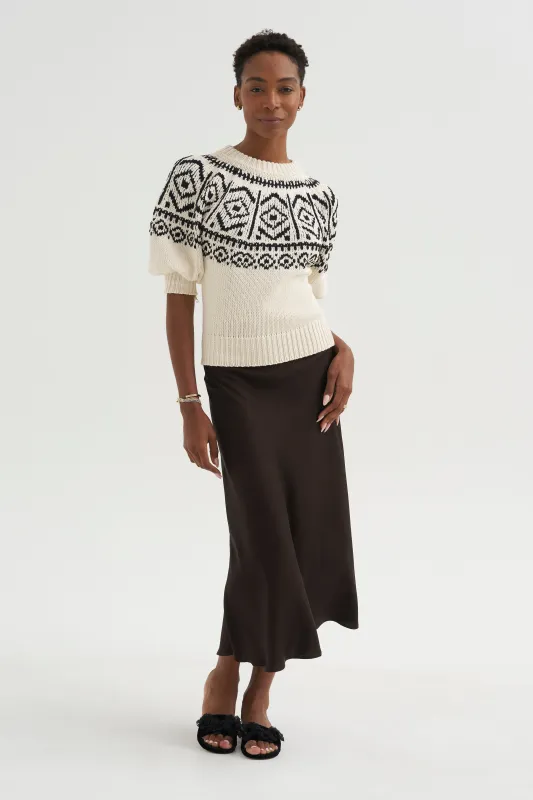 Slip Skirt, Melasse made by Allude