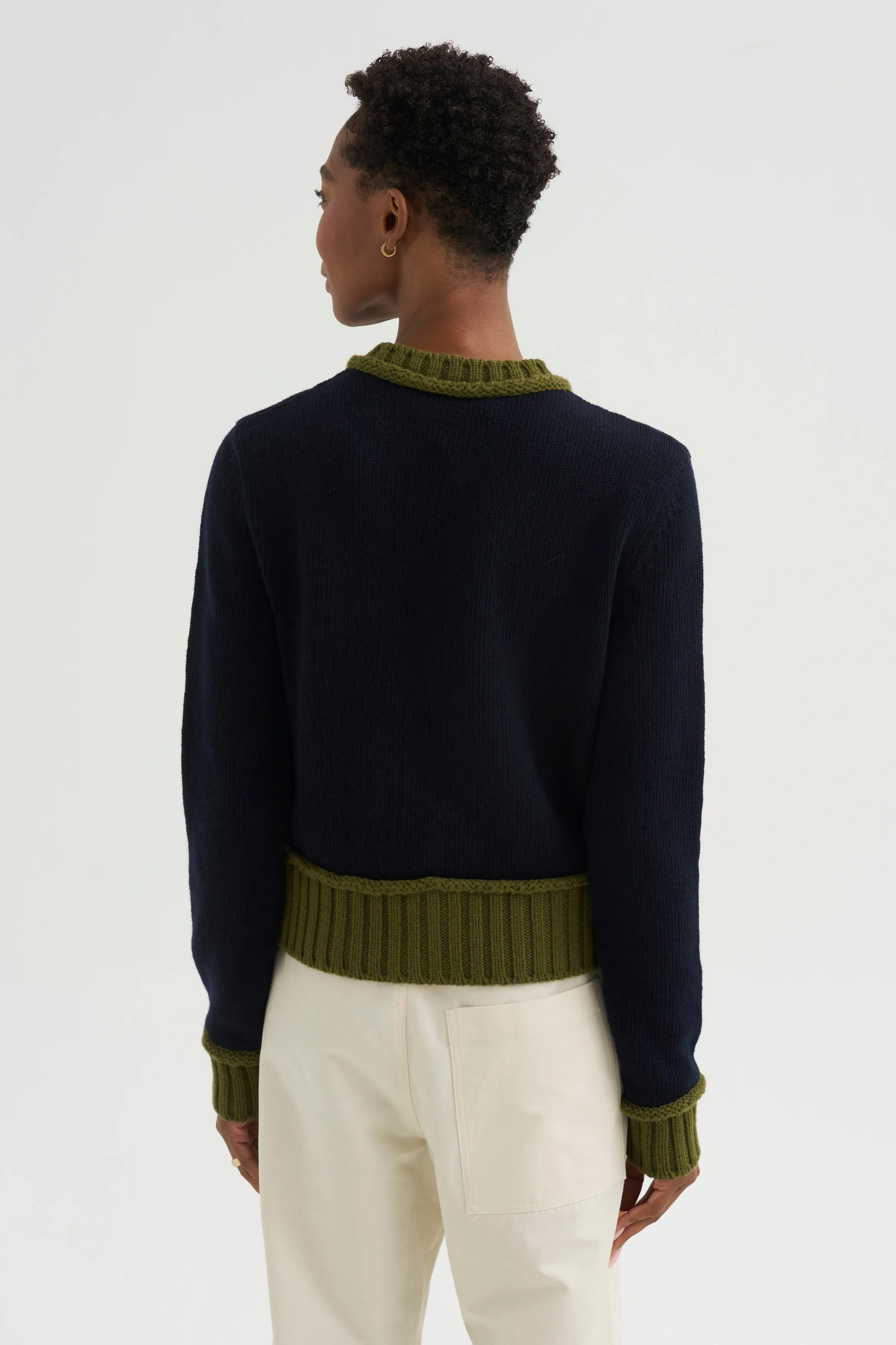Wool Blend Cardigan, Eclipse sold by Kick Pleat product image thumbnail 4