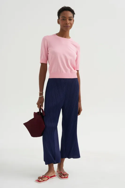 Greta Fine Cotton Stretch Top, Cameo made by DEMYLEE