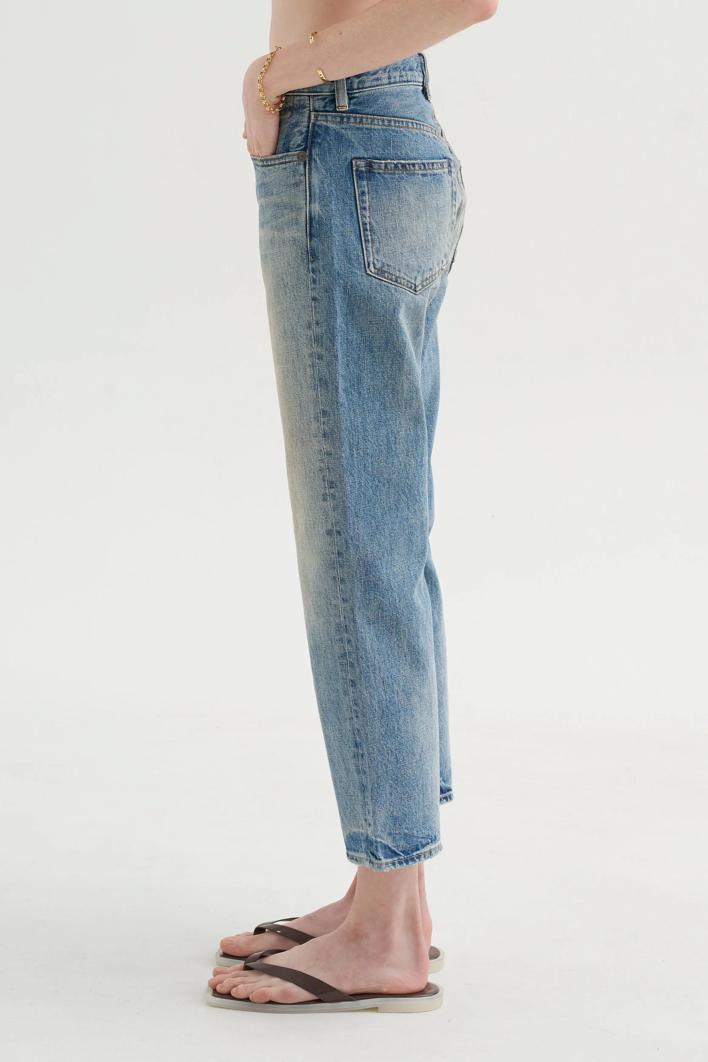 Romeo Jean, Wilted Blue sold by Kick Pleat product image thumbnail 3