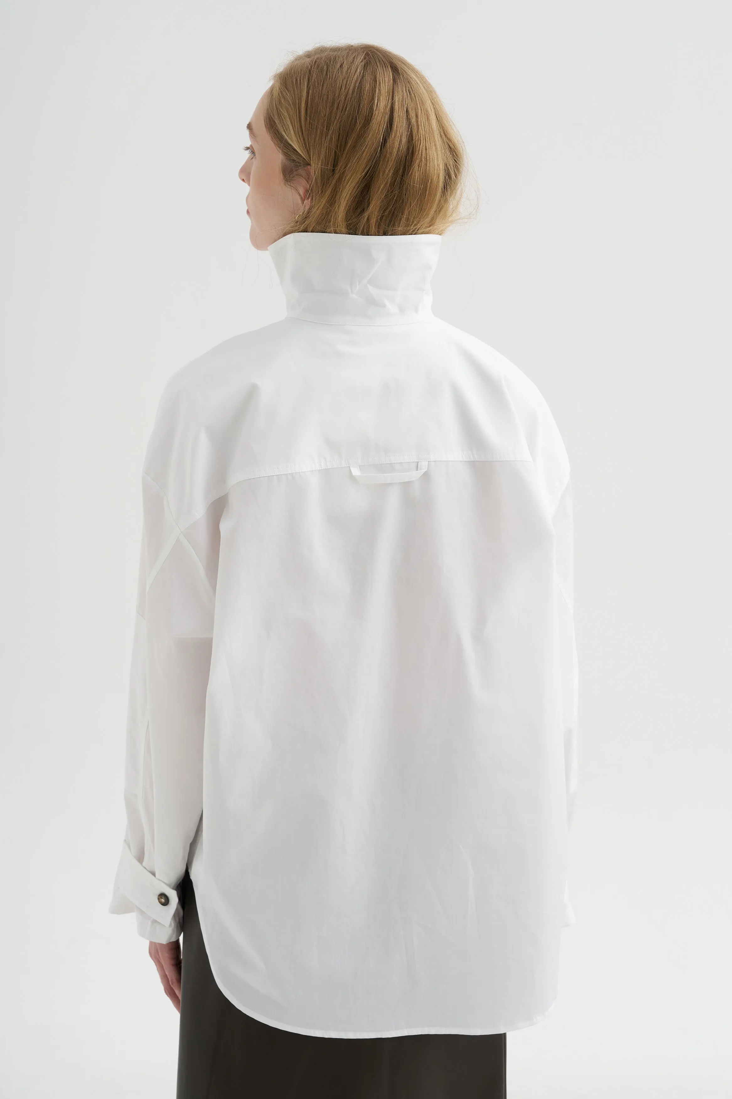 Long Sleeve Shirt, White sold by Kick Pleat product image thumbnail 4