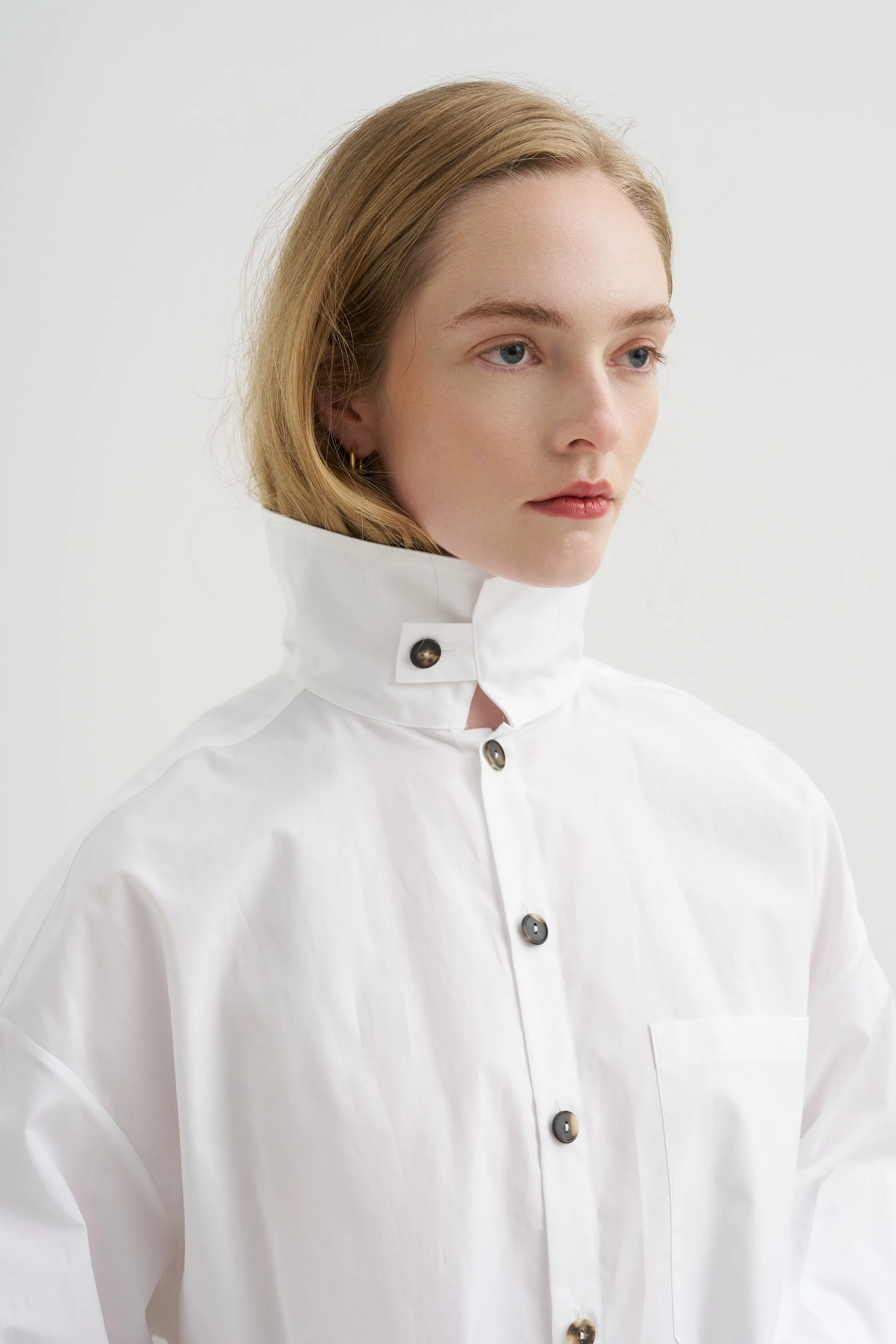 Long Sleeve Shirt, White sold by Kick Pleat product image thumbnail 5
