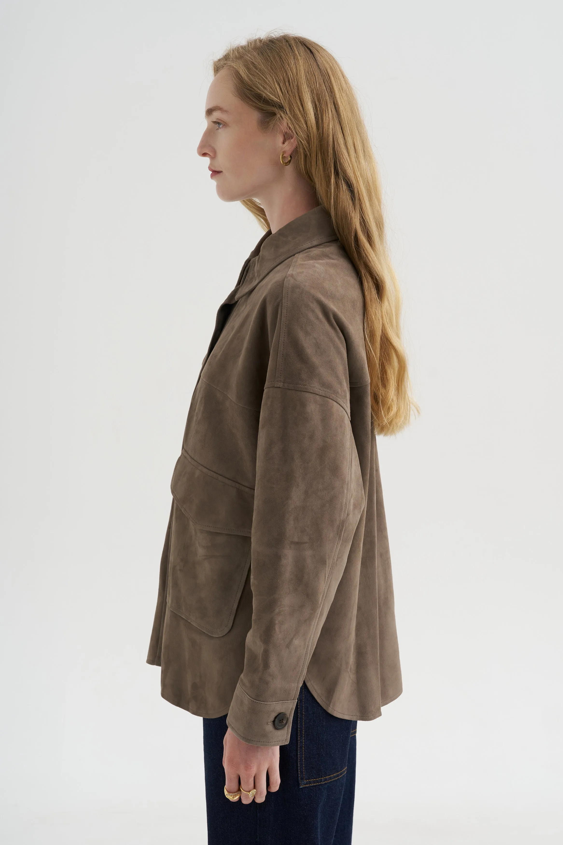 Kaylee - Lamb Suede, Soil sold by Kick Pleat product image thumbnail 3