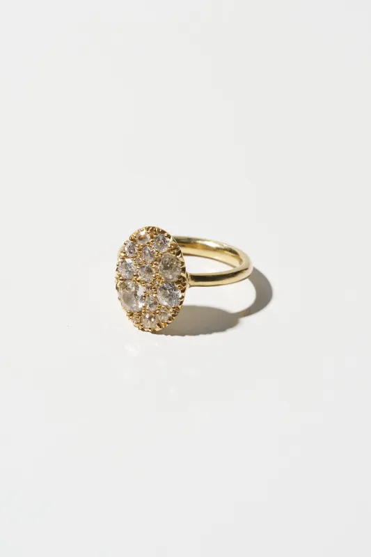Fable Ring, Yellow Gold made by Kick Pleat