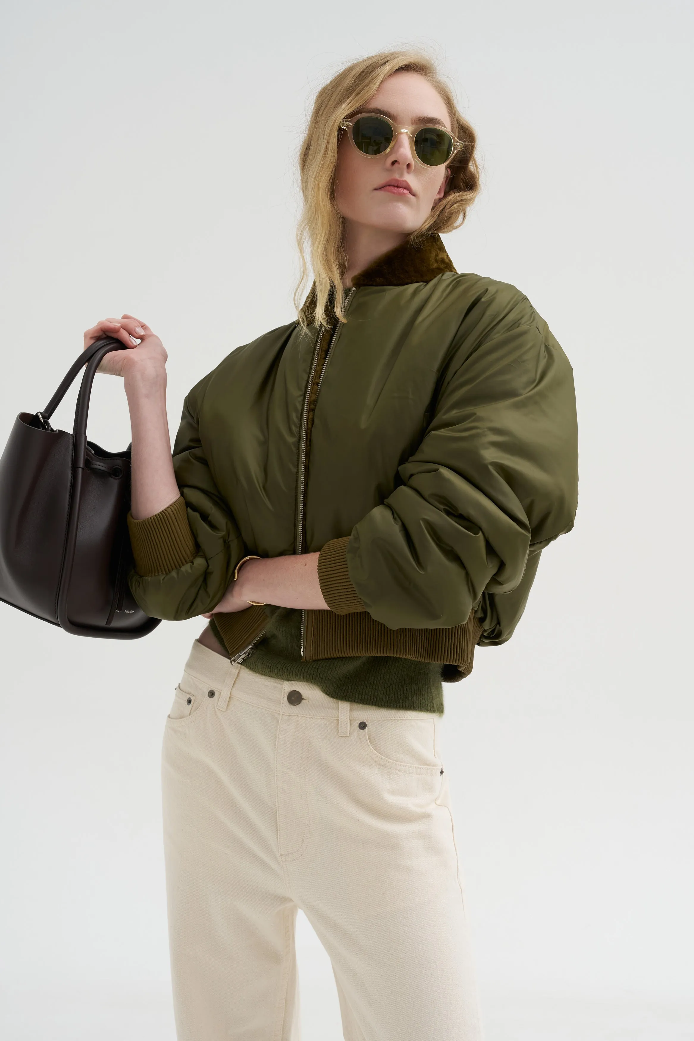 Azra - Astragan, Dark Olive sold by Kick Pleat