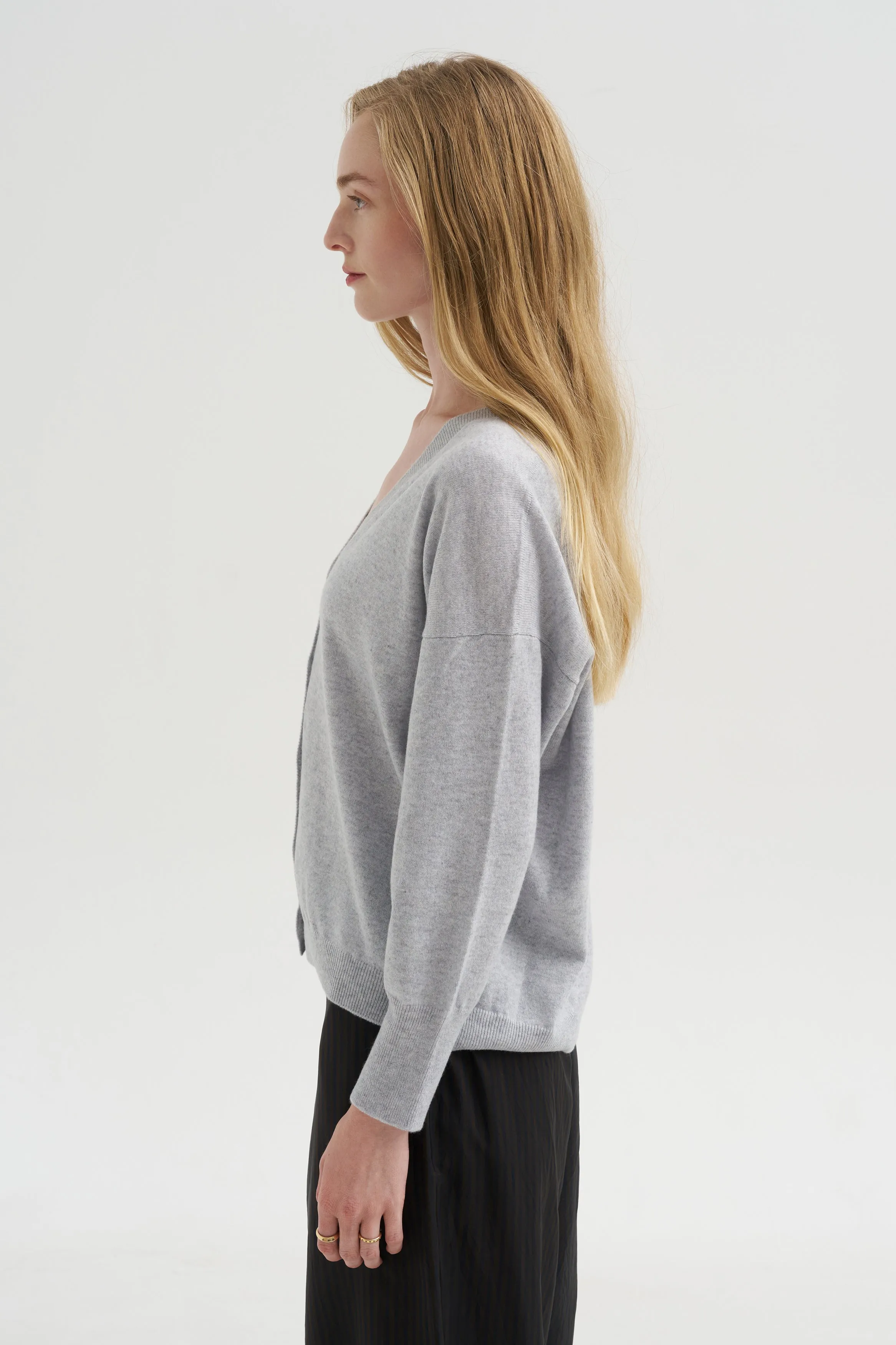 Cory Cardigan, Fog sold by Kick Pleat product image thumbnail 3