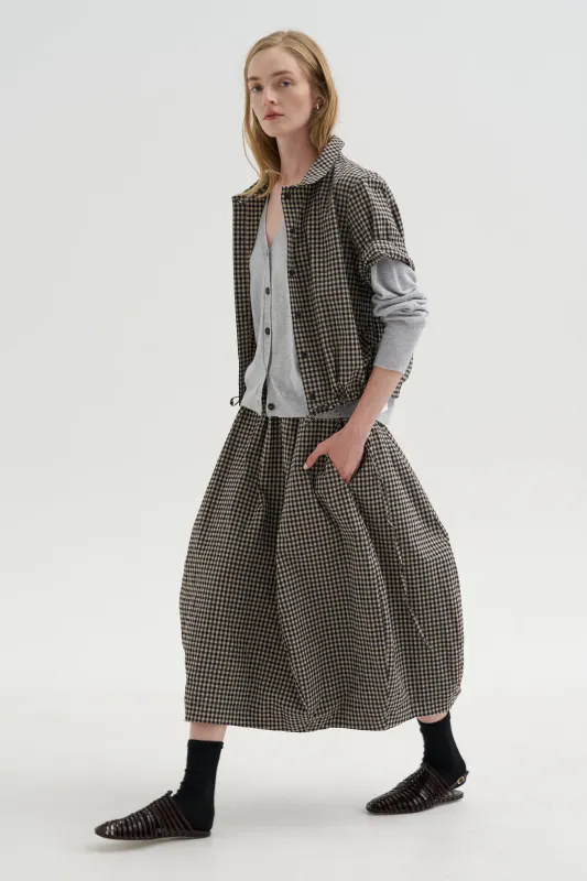 Carla Skirt, Check made by Bergfabel