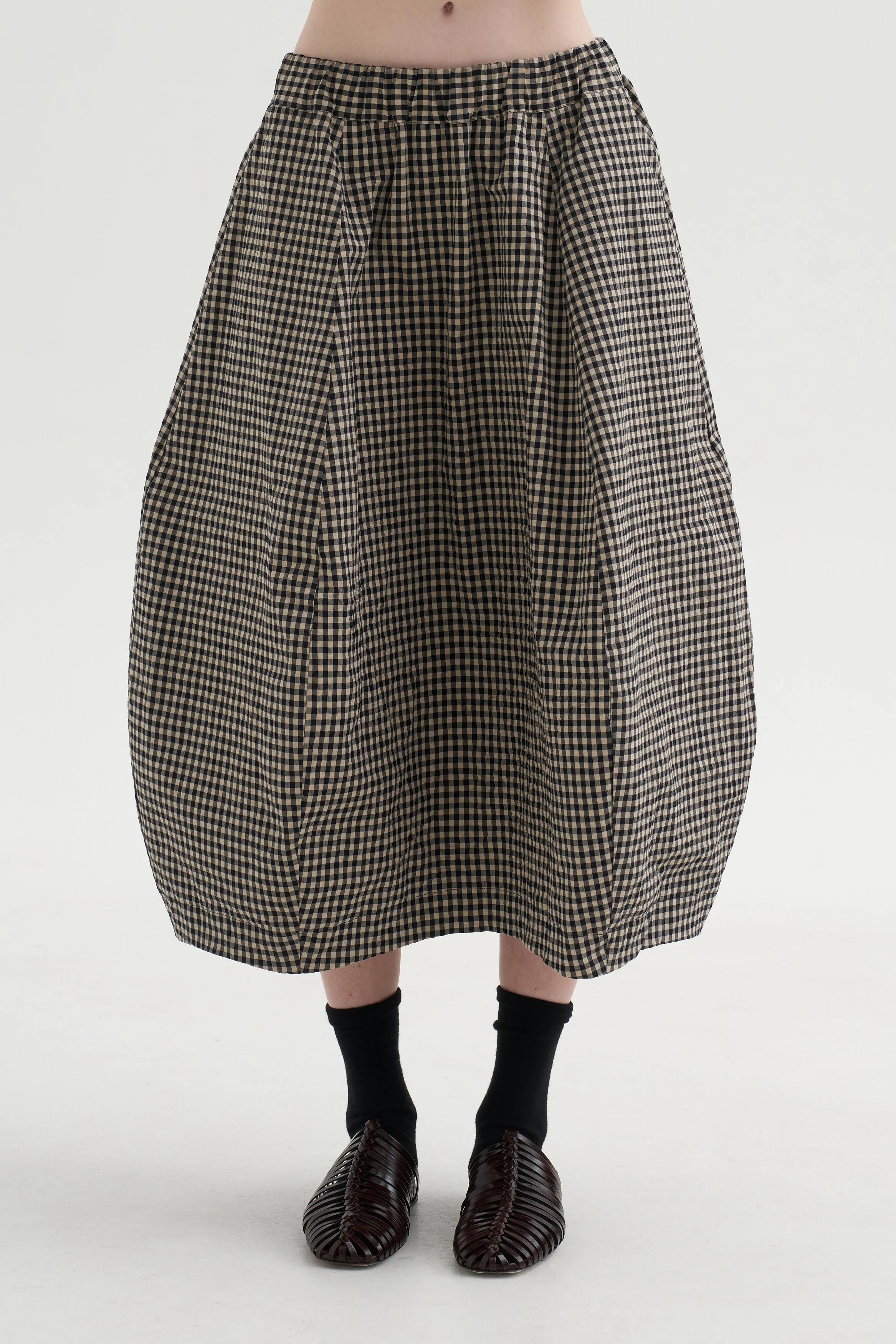 Carla Skirt, Check sold by Kick Pleat product image thumbnail 2