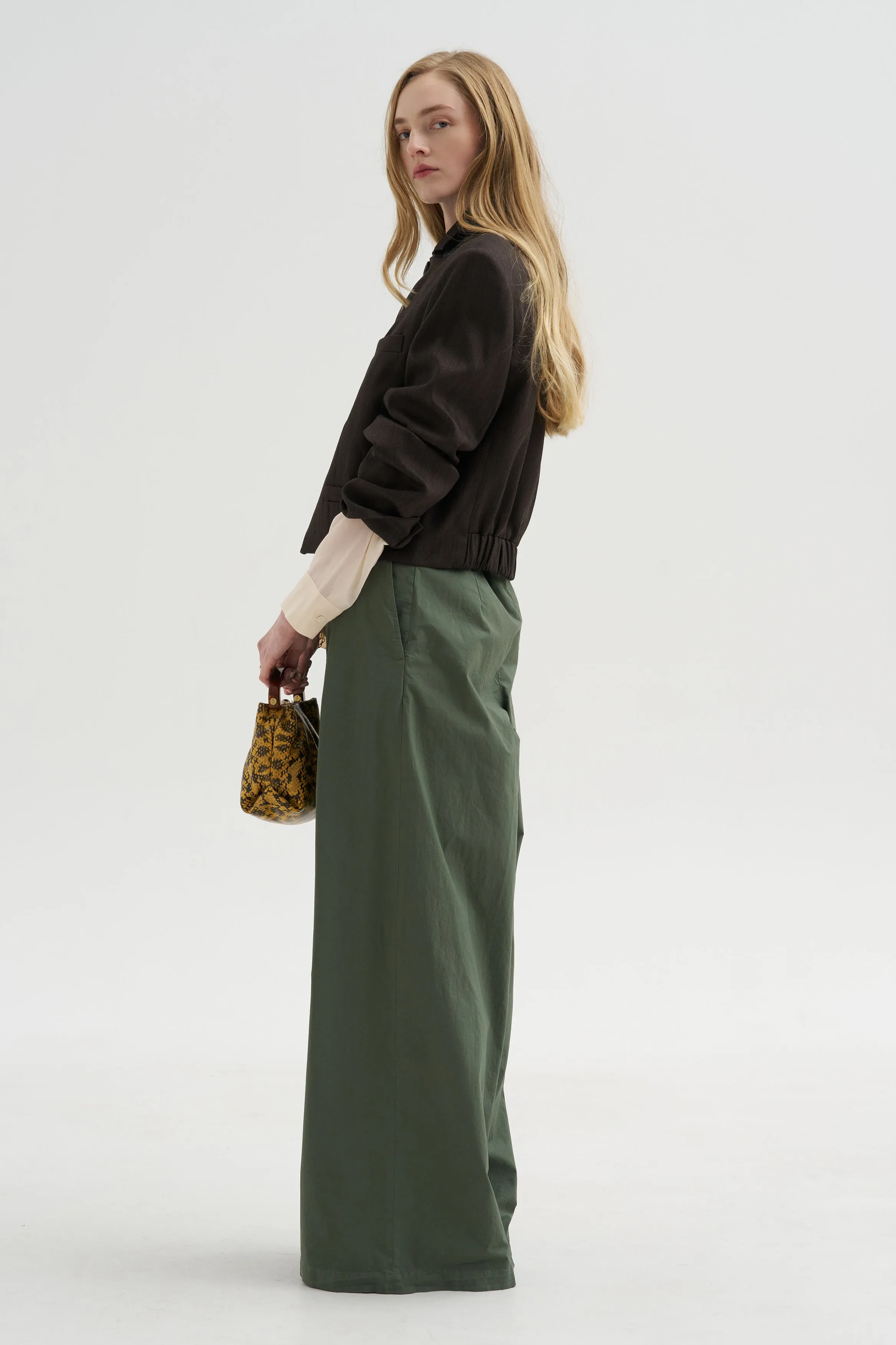 Pleated Pant, Sage sold by Kick Pleat product image thumbnail 5