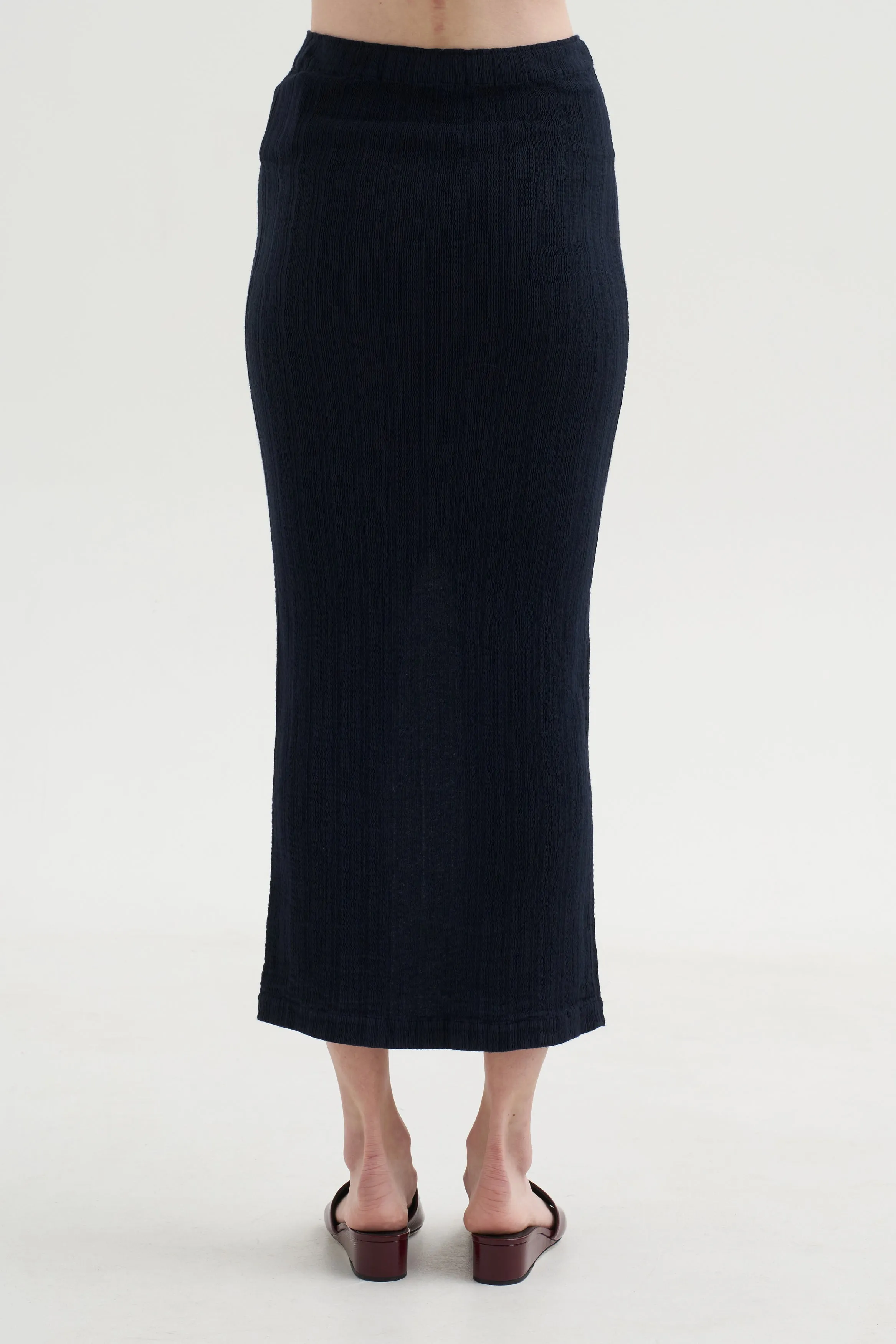 Rill Skirt, Dark Navy sold by Kick Pleat product image thumbnail 4