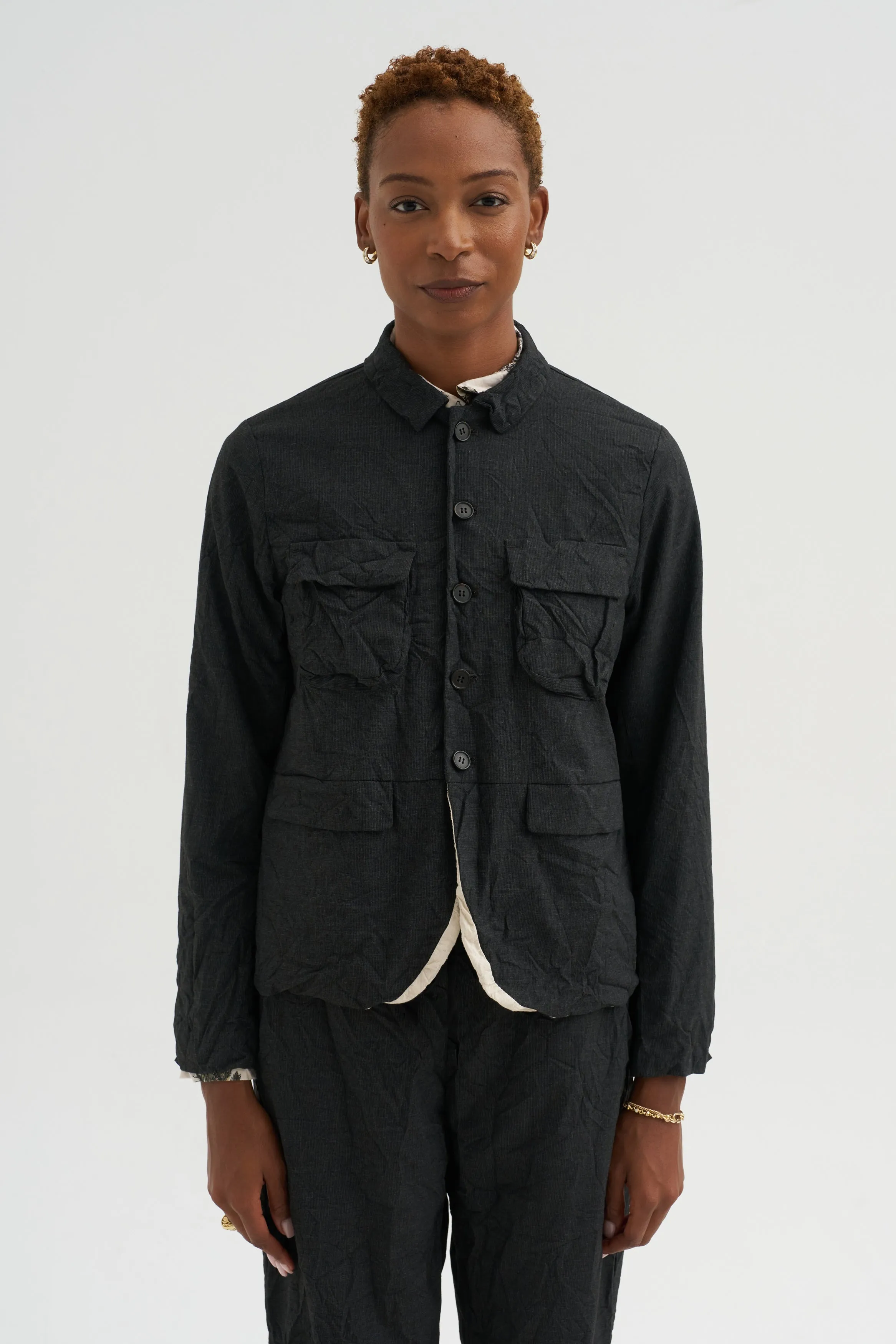 Pinhead Jacket, Charcoal sold by Kick Pleat product image thumbnail 2