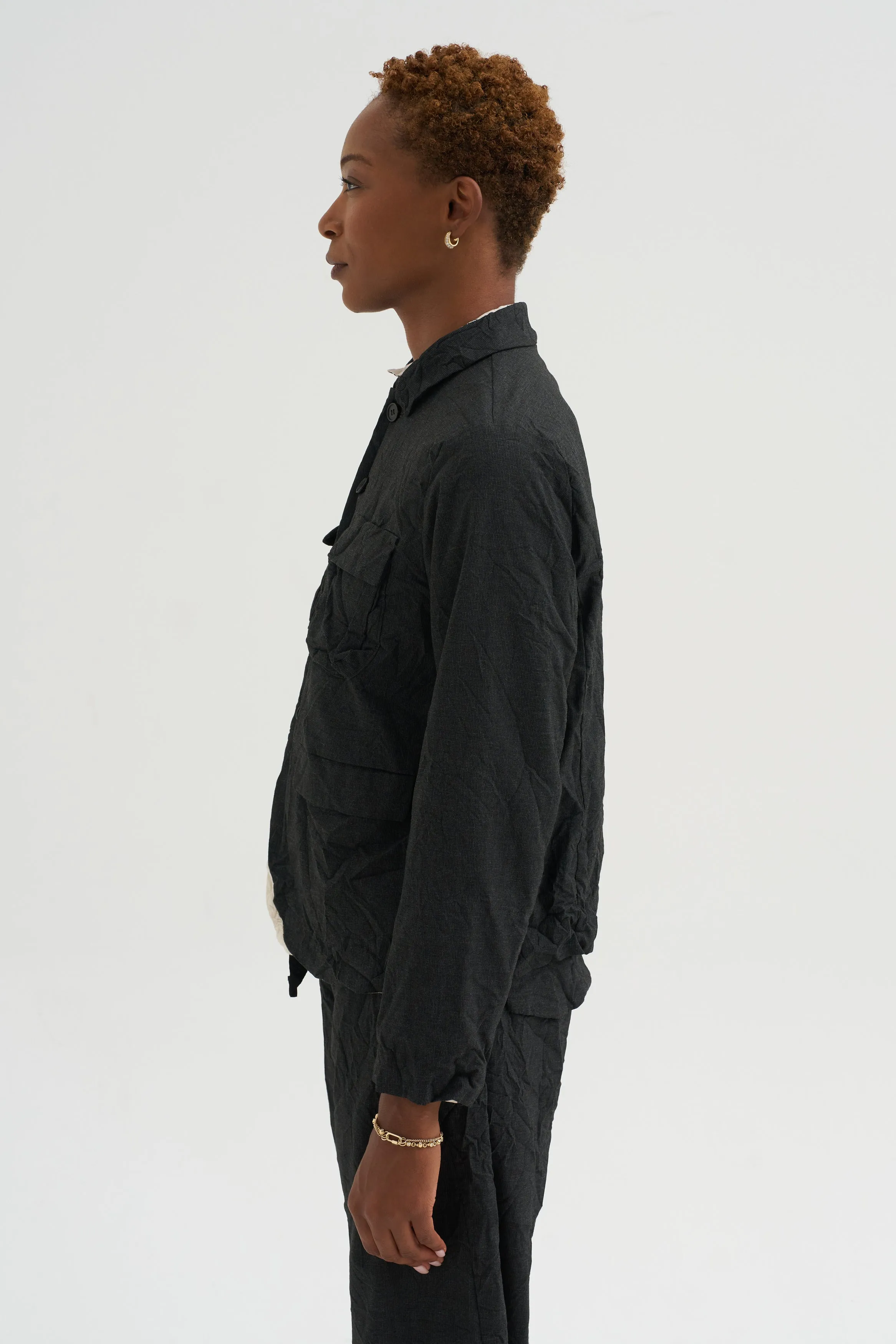 Pinhead Jacket, Charcoal sold by Kick Pleat product image thumbnail 3